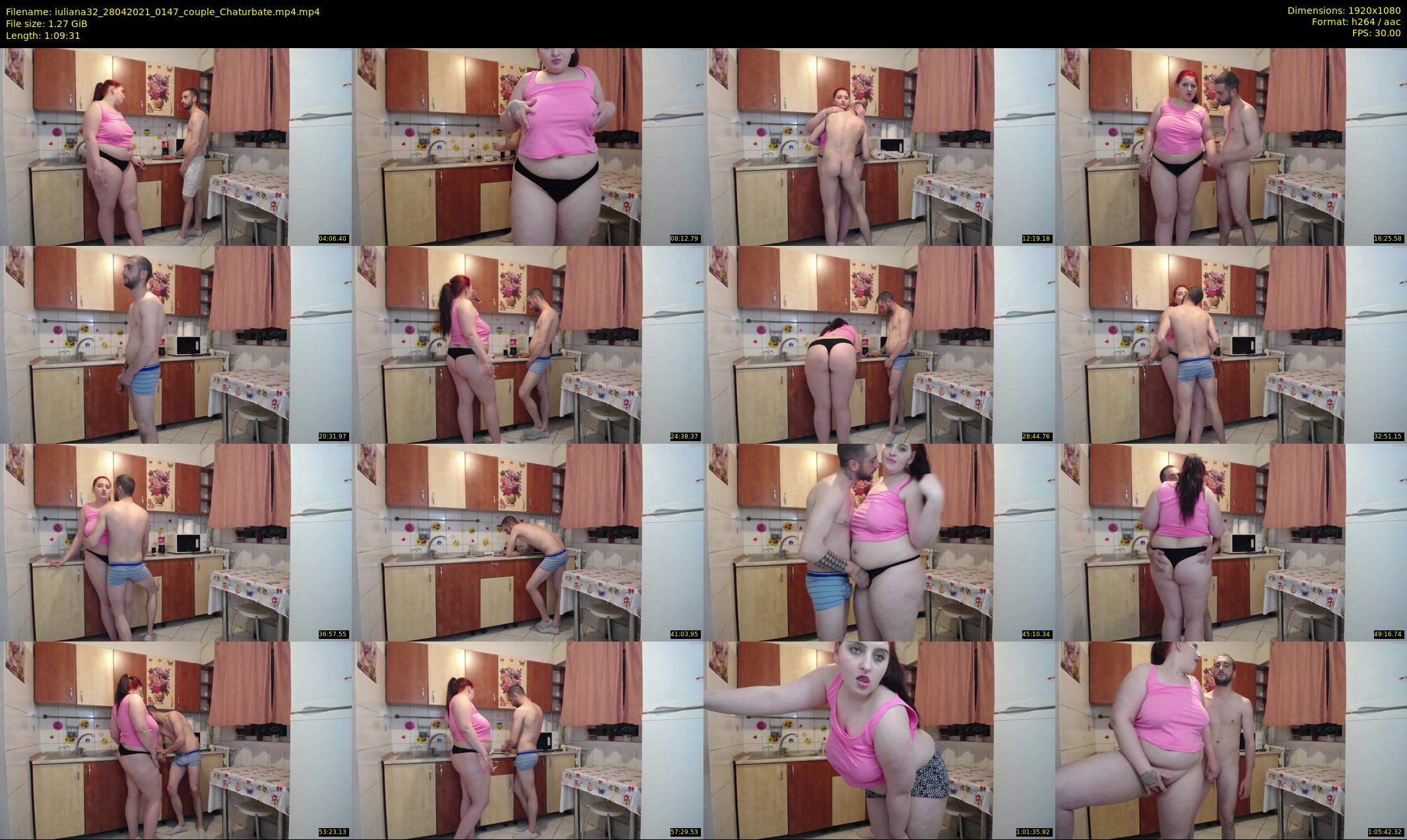 iuliana32 — 70 minute Chaturbate couple cam show recording, 1080p, Apr 28, 2021
