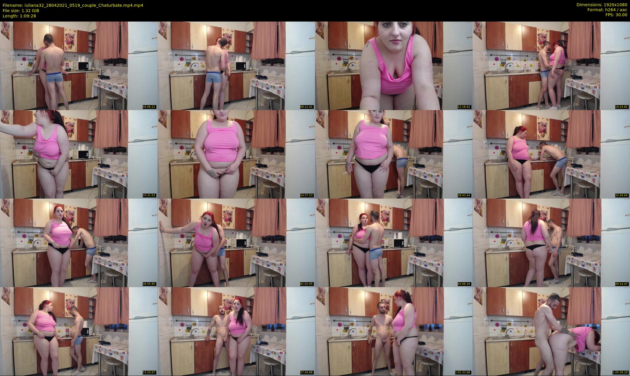 iuliana32 — 70 minute Chaturbate couple cam show recording, 1080p, Apr 28, 2021