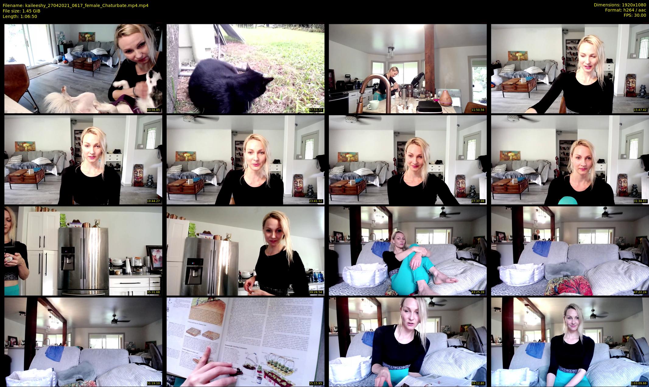 kaileeshy — 67 minute Chaturbate female cam show recording, 1080p, Apr 27, 2021