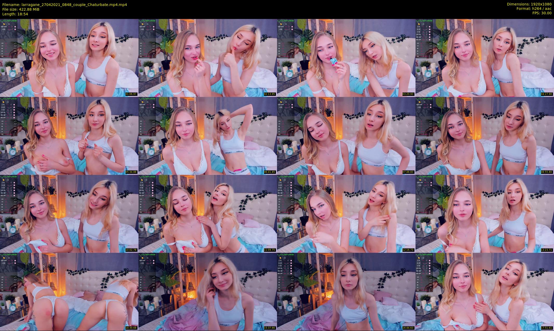 larragane — 19 minute Chaturbate couple cam show recording, 1080p, Apr 27, 2021