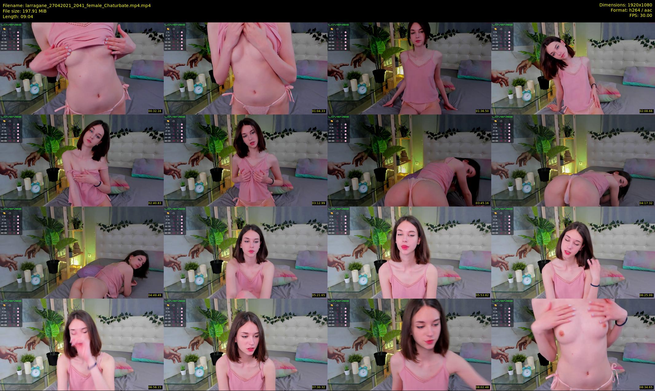 larragane — 10 minute Chaturbate couple cam show recording, 1080p, Apr 27, 2021