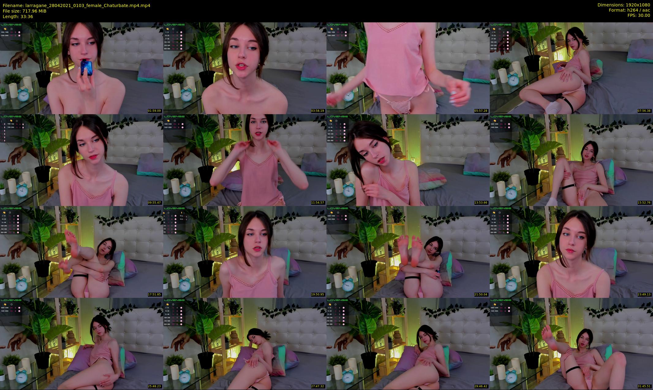 larragane — 34 minute Chaturbate couple cam show recording, 1080p, Apr 28, 2021