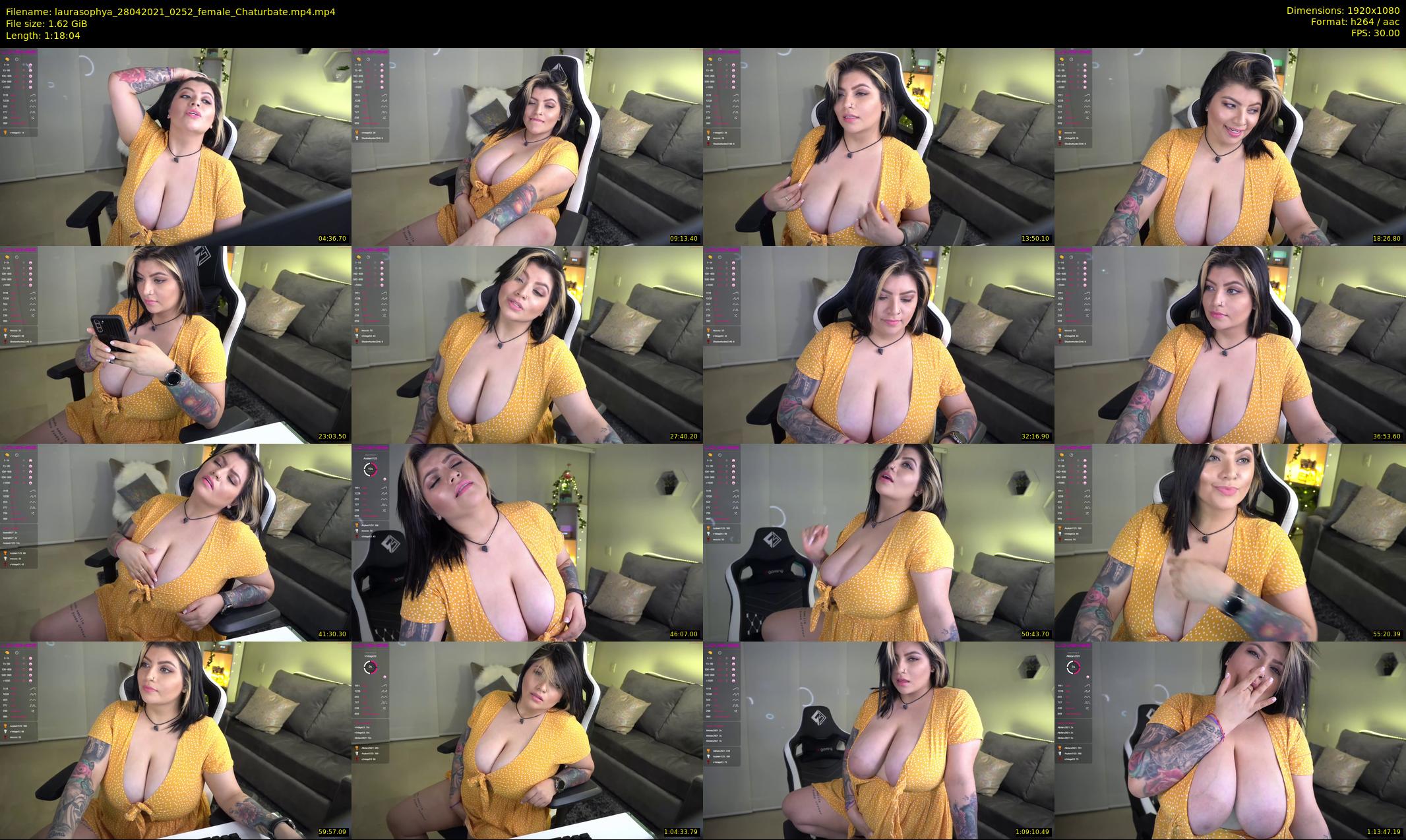 laurasophya — 79 minute Chaturbate female cam show recording, 1080p, Apr 28, 2021