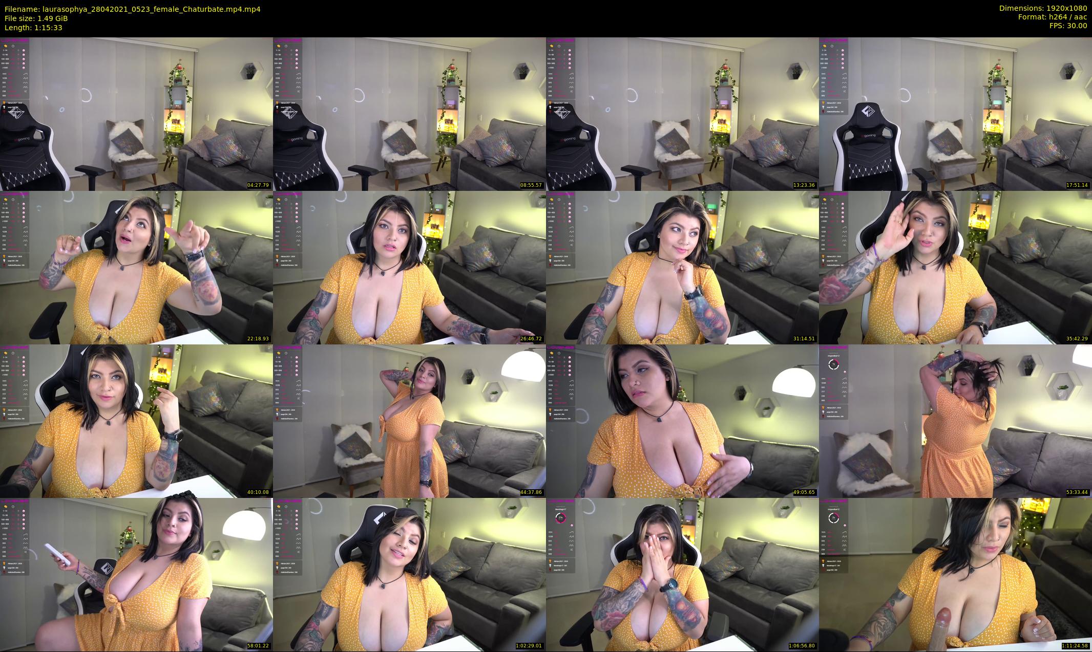 laurasophya — 76 minute Chaturbate female cam show recording, 1080p, Apr 28, 2021
