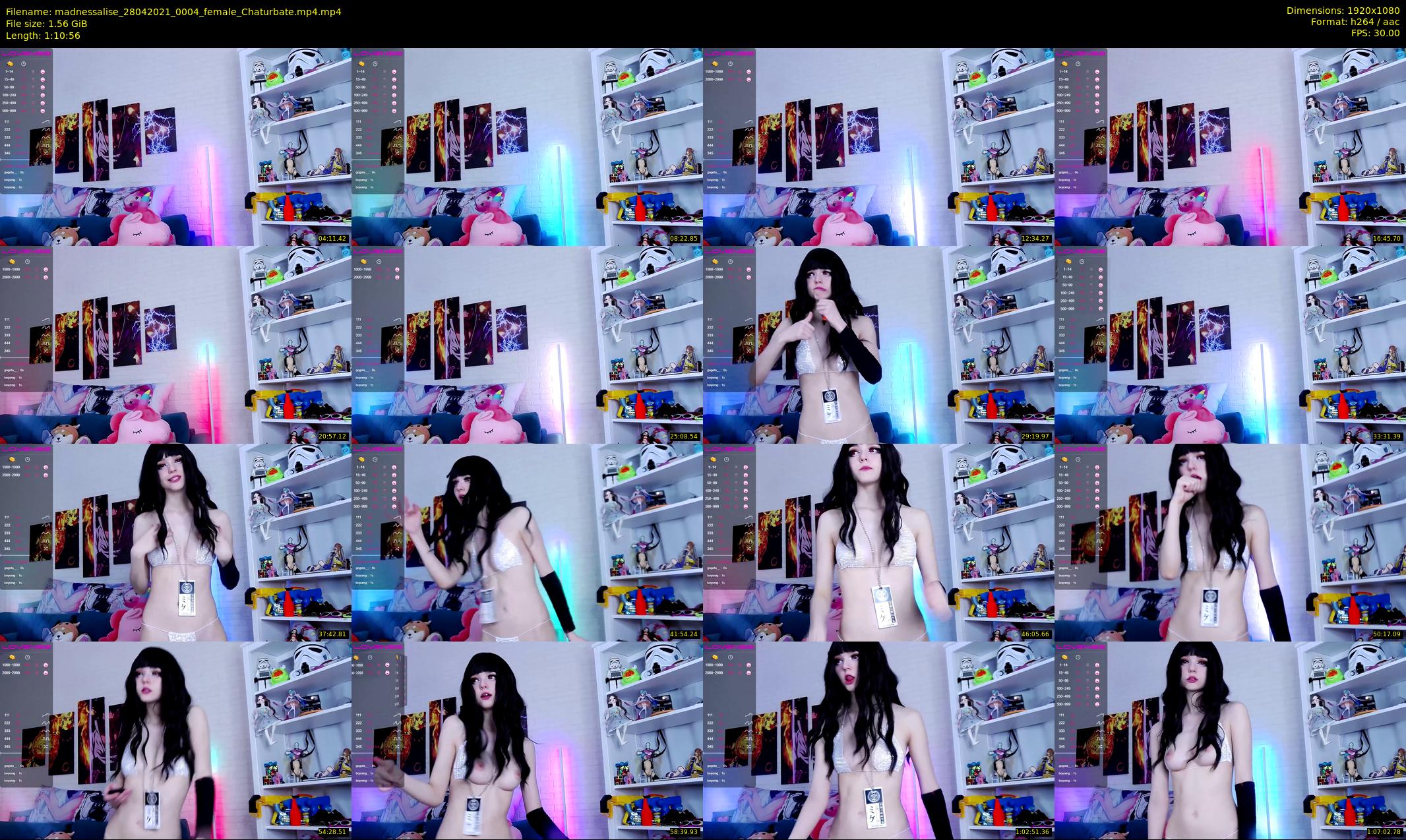 madnessalise — 71 minute Chaturbate female cam show recording, 1080p, Apr 28, 2021
