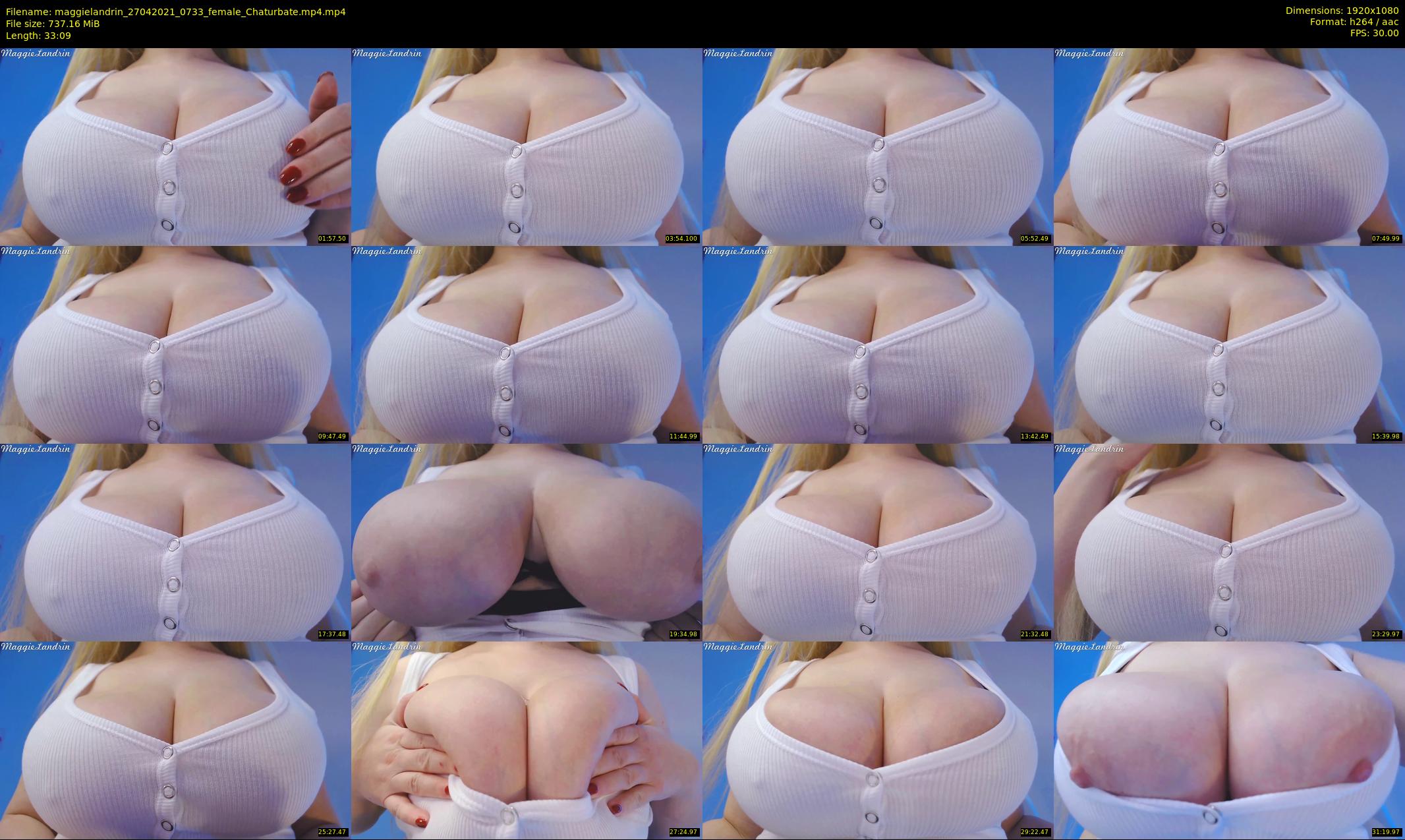 maggielandrin — 34 minute Chaturbate female cam show recording, 1080p, Apr 27, 2021
