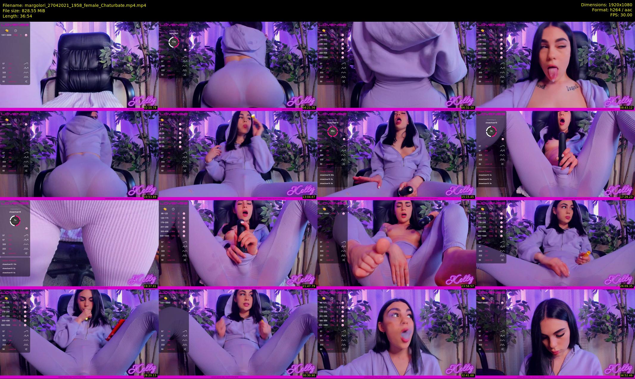 margolori — 37 minute Chaturbate couple cam show recording, 1080p, Apr 27, 2021