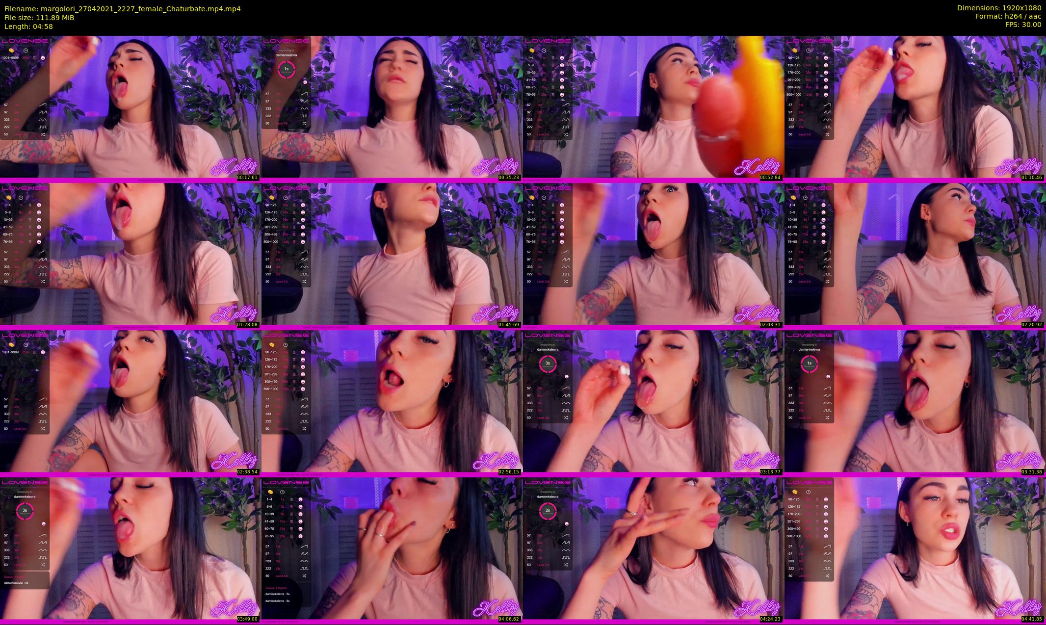 margolori — 5 minute Chaturbate couple cam show recording, 1080p, Apr 27, 2021