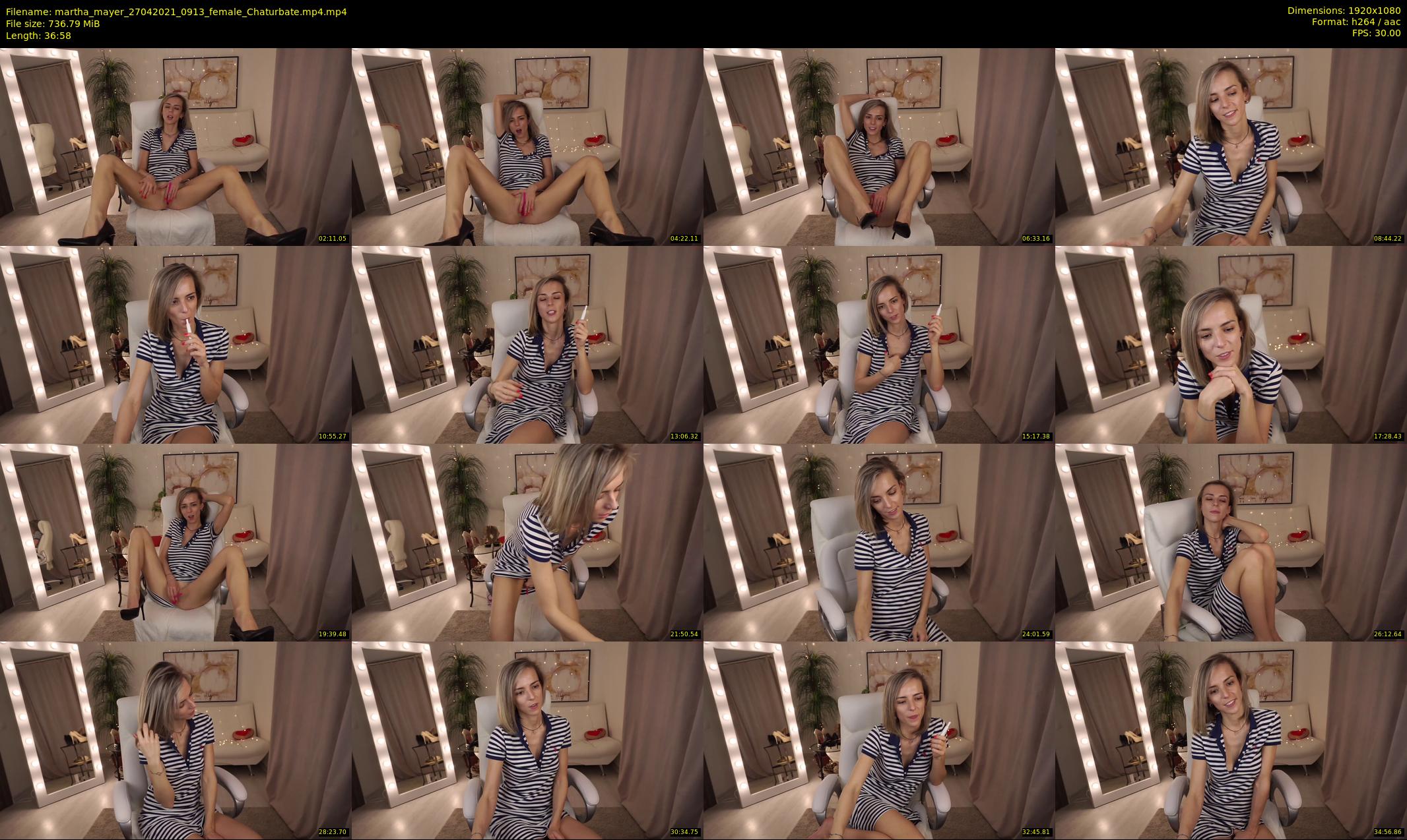 martha_mayer — 37 minute Chaturbate female cam show recording, 1080p, Apr 27, 2021