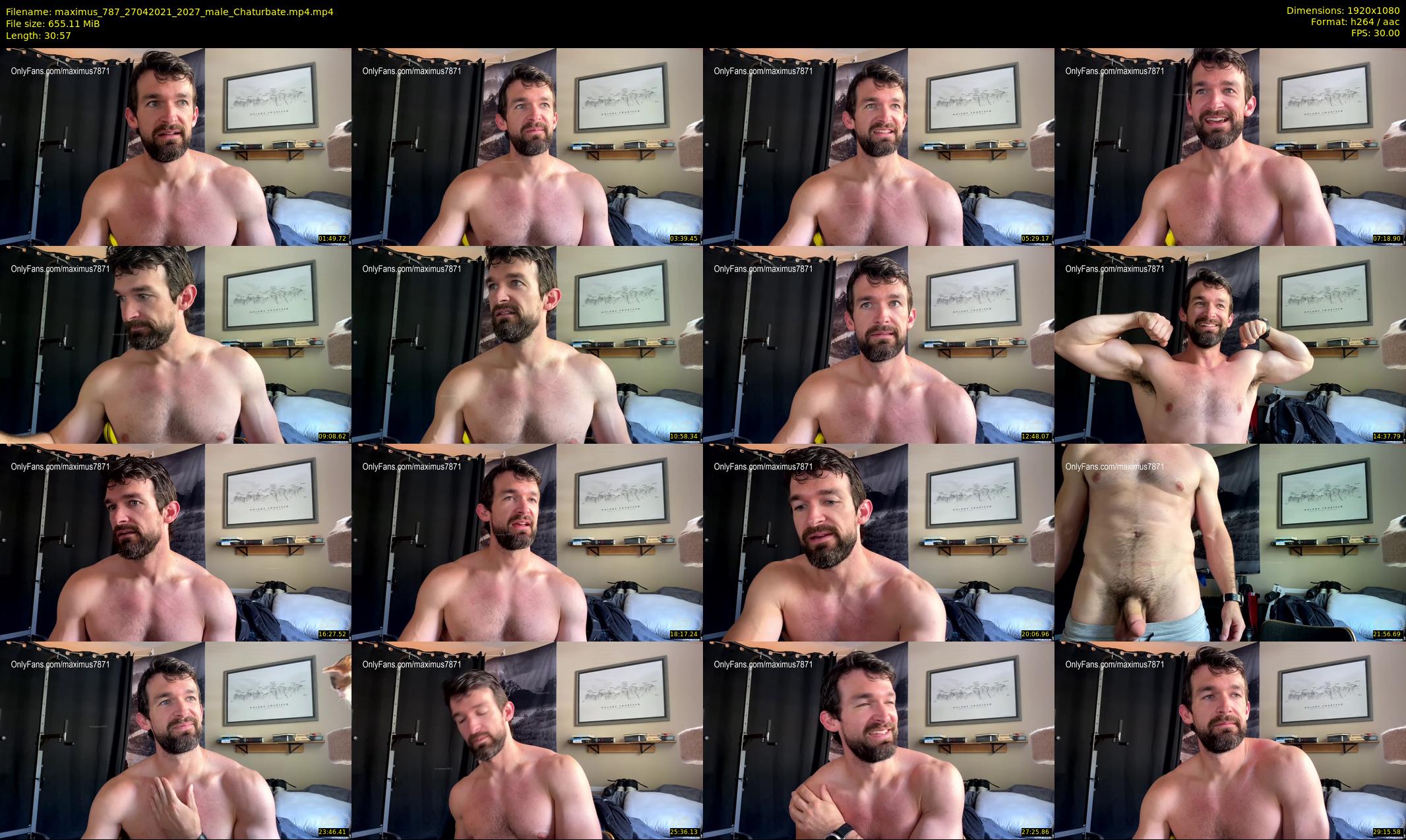 maximus_787 — 31 minute Chaturbate male cam show recording, 1080p, Apr 27, 2021