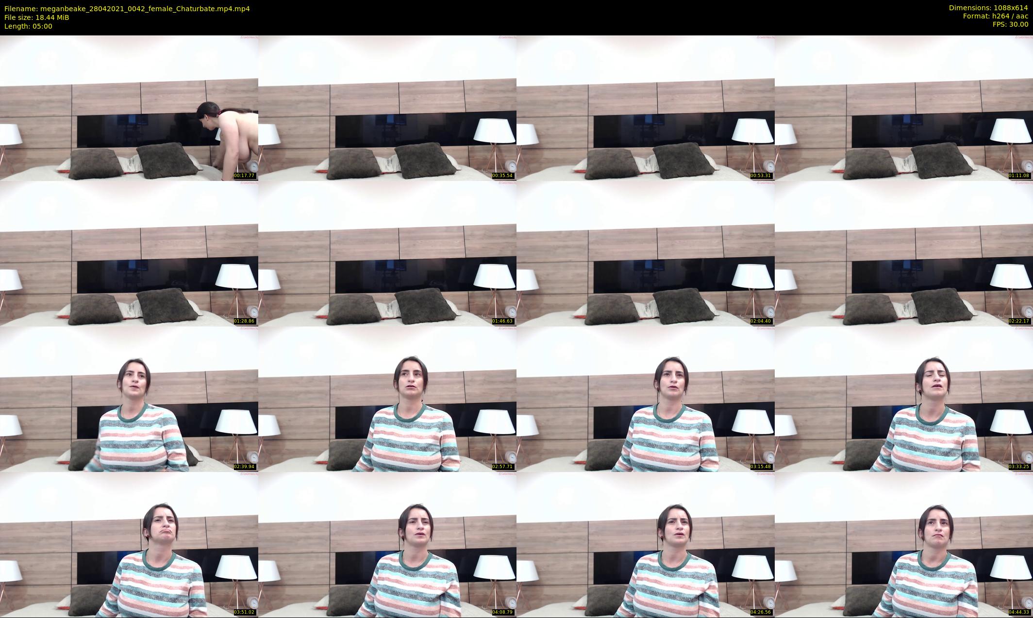 meganbeake — 5 minute Chaturbate female cam show recording, 480p, Apr 28, 2021