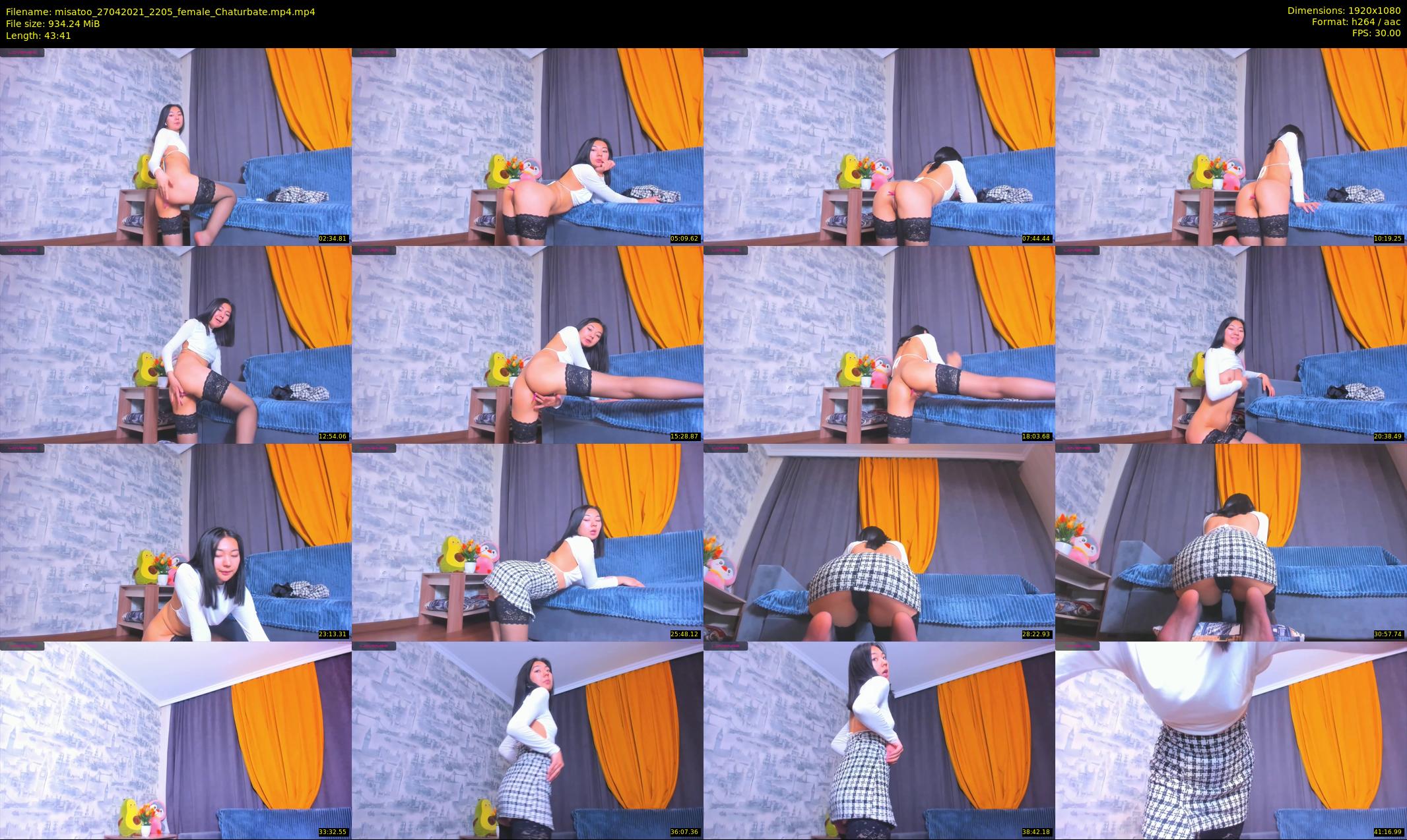 misatoo — 44 minute Chaturbate female cam show recording, 1080p, Apr 27, 2021