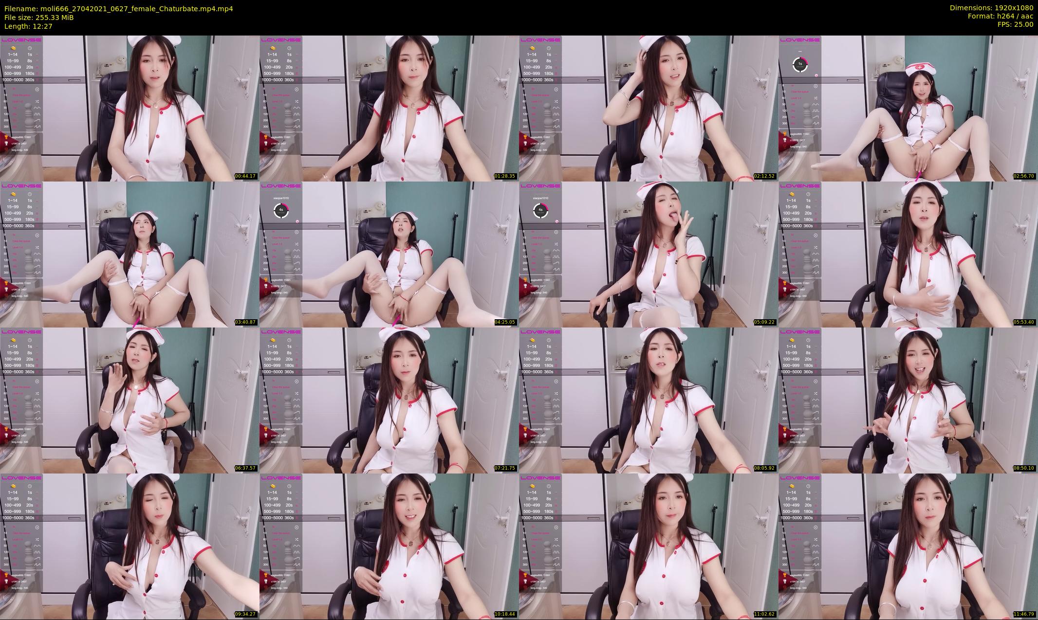 moli666 — 13 minute Chaturbate female cam show recording, 1080p, Apr 27, 2021