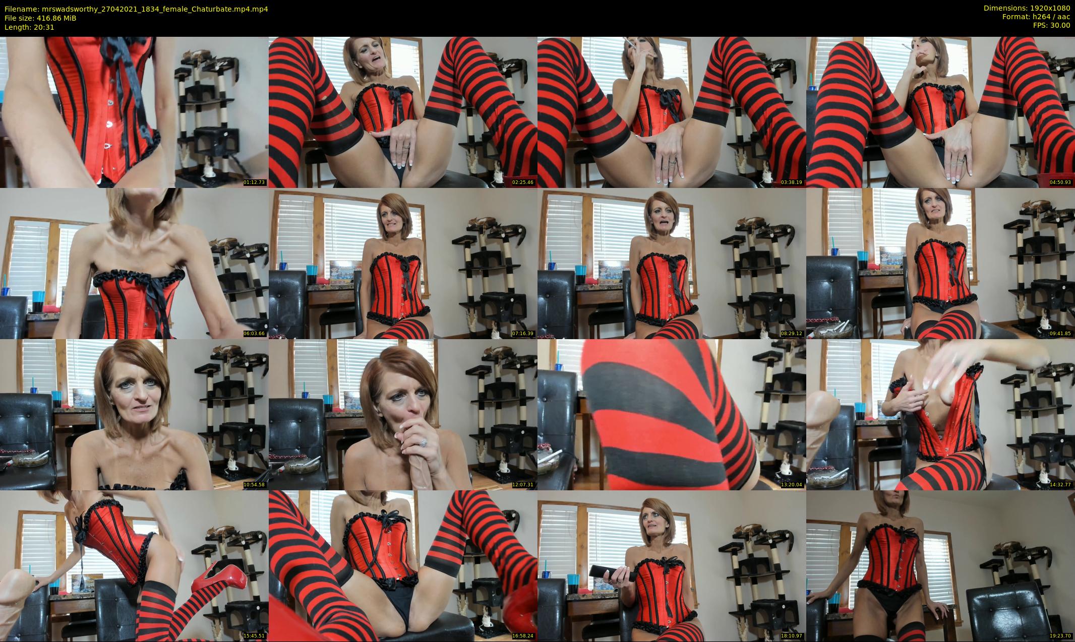 mrswadsworthy — 21 minute Chaturbate female cam show recording, 1080p, Apr 27, 2021
