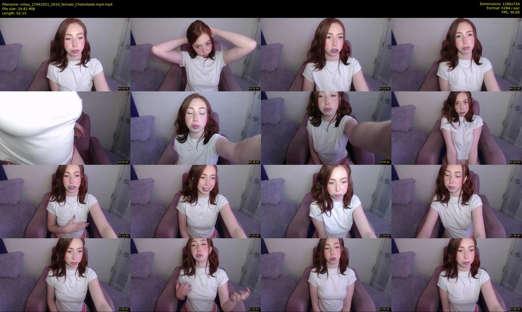 niilaa — 3 minute Chaturbate female cam show recording, 720p, Apr 27, 2021