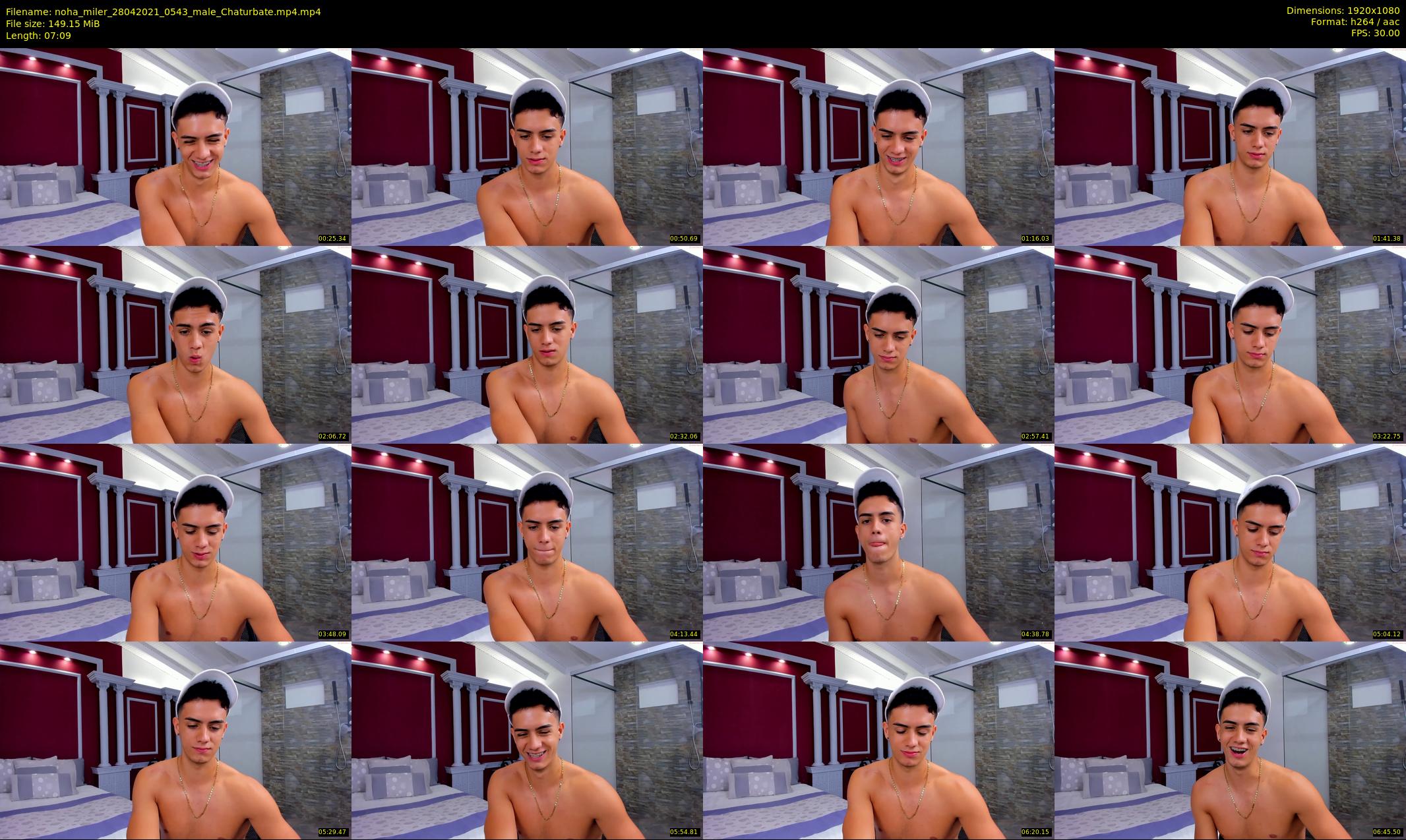 noha_miler — 8 minute Chaturbate male cam show recording, 1080p, Apr 28, 2021