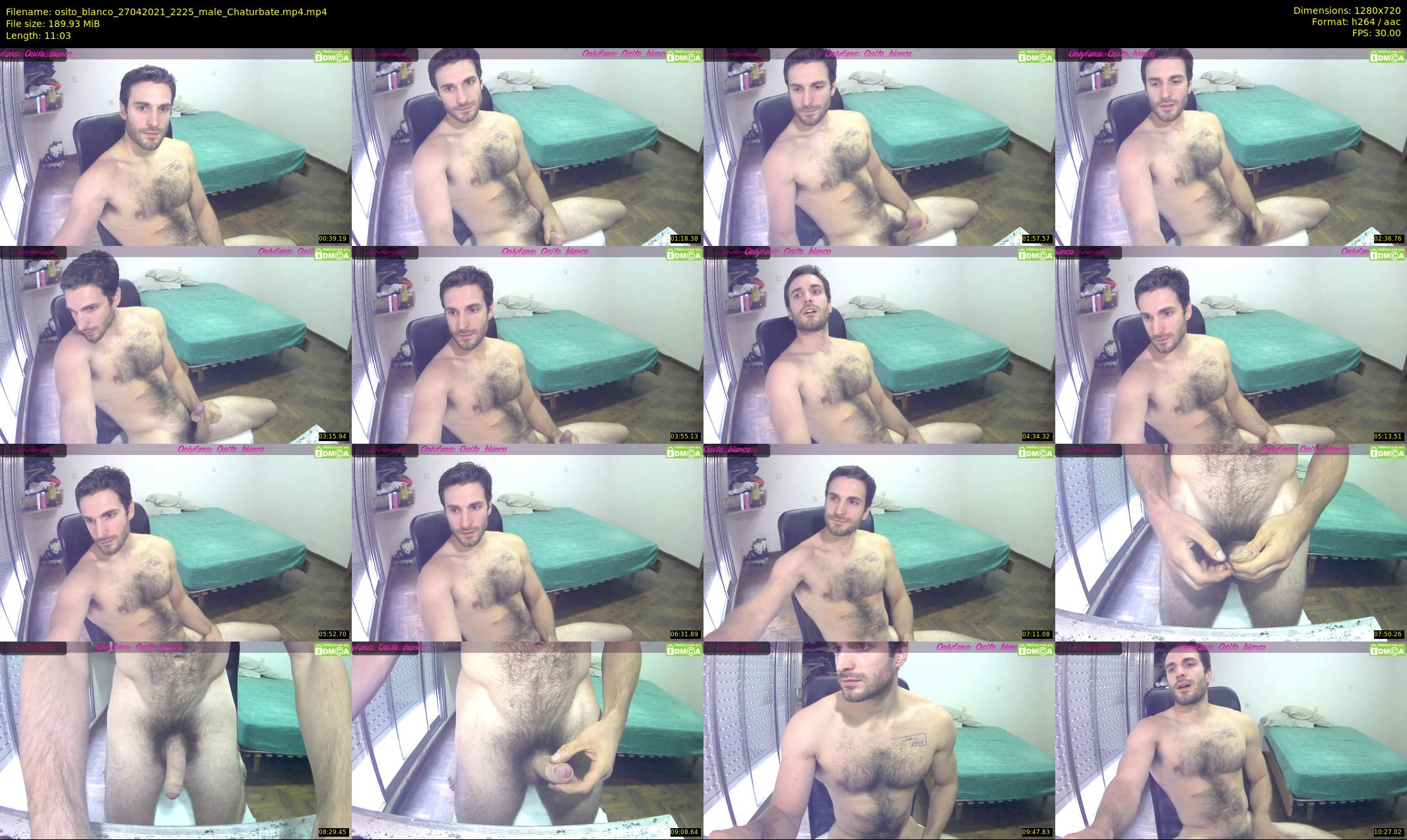 osito_blanco — 12 minute Chaturbate male cam show recording, 720p, Apr 27, 2021