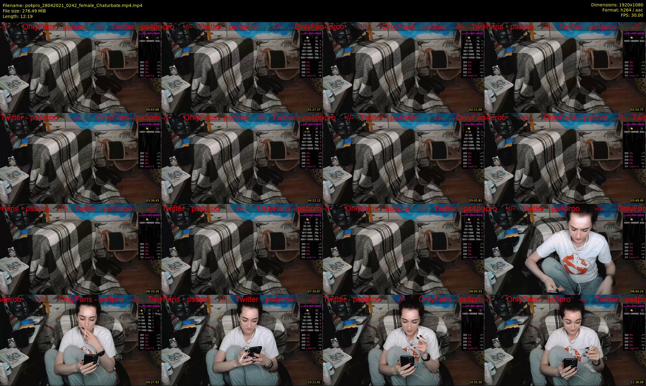 ps4pro — 13 minute Chaturbate female cam show recording, 1080p, Apr 28, 2021