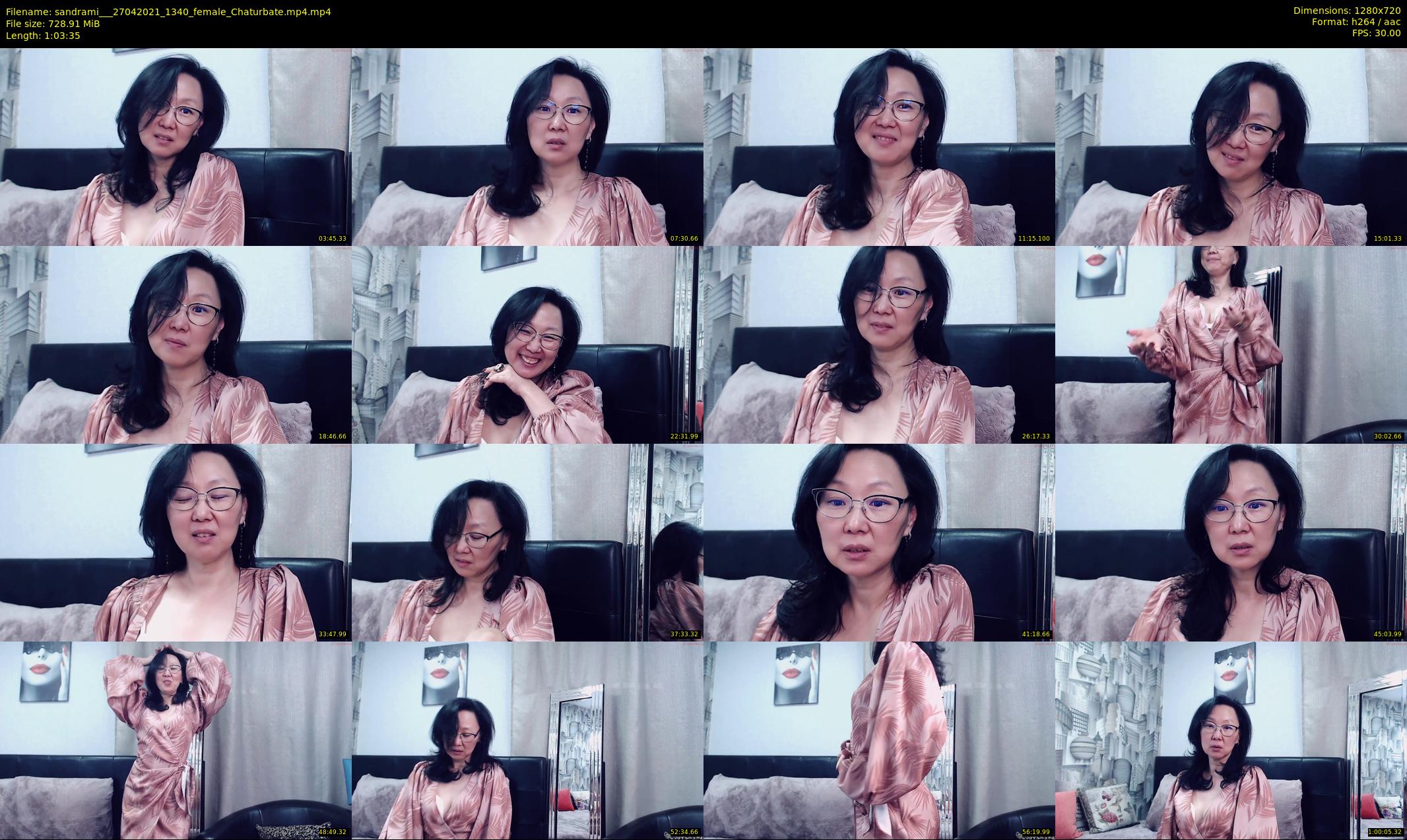 sandrami__ — 64 minute Chaturbate female cam show recording, 720p, Apr 27, 2021