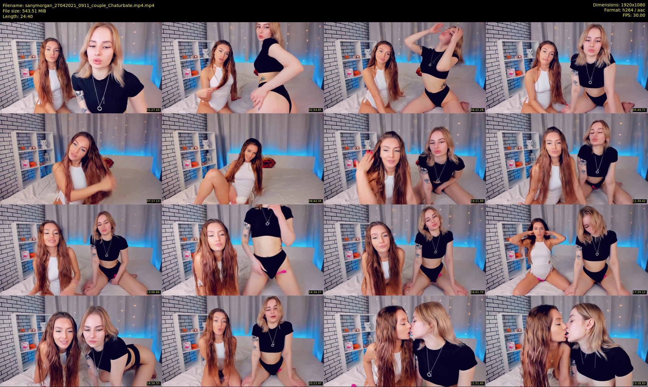 sanymorgan — 25 minute Chaturbate couple cam show recording, 1080p, Apr 27, 2021