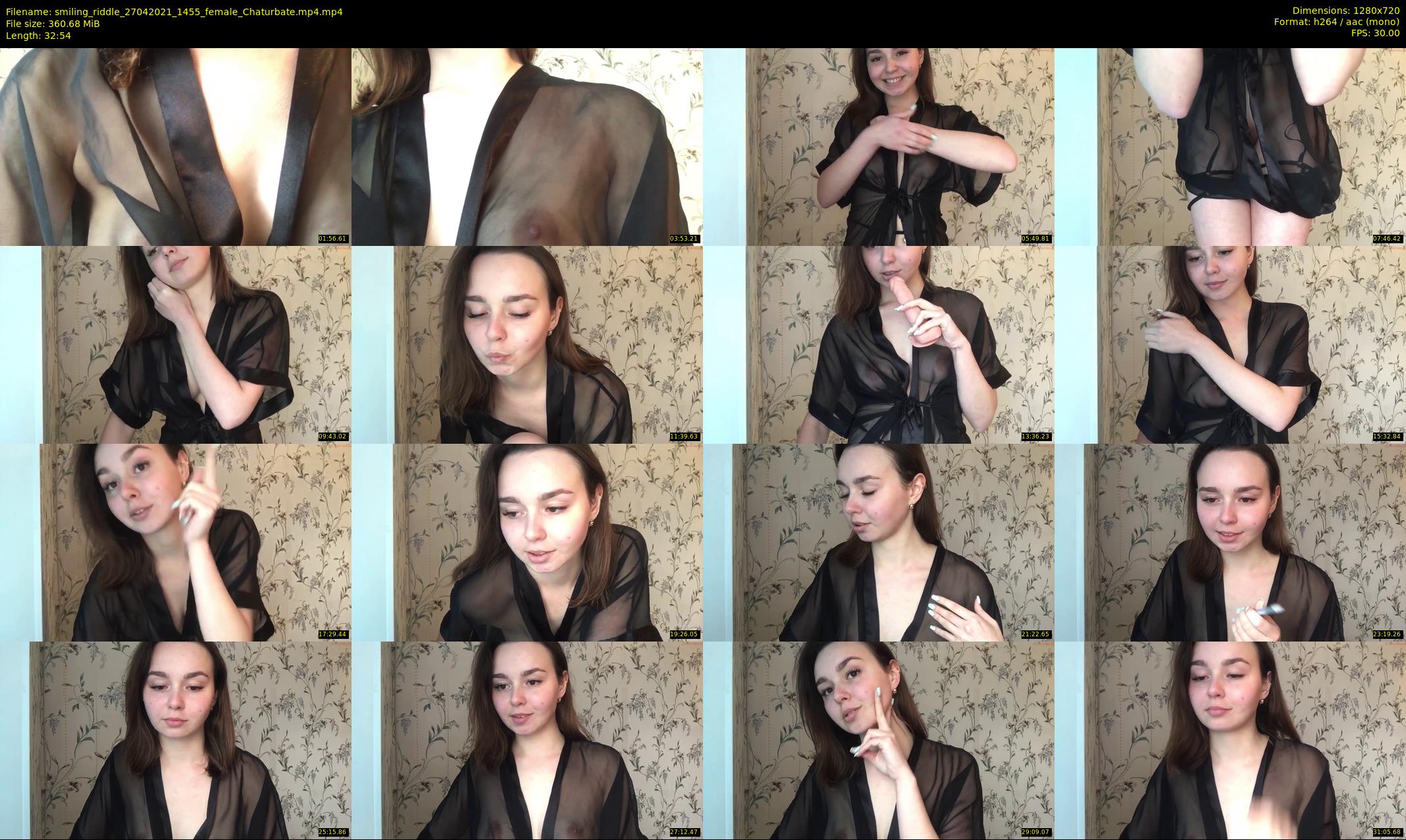 smiling_riddle — 33 minute Chaturbate female cam show recording, 720p, Apr 27, 2021