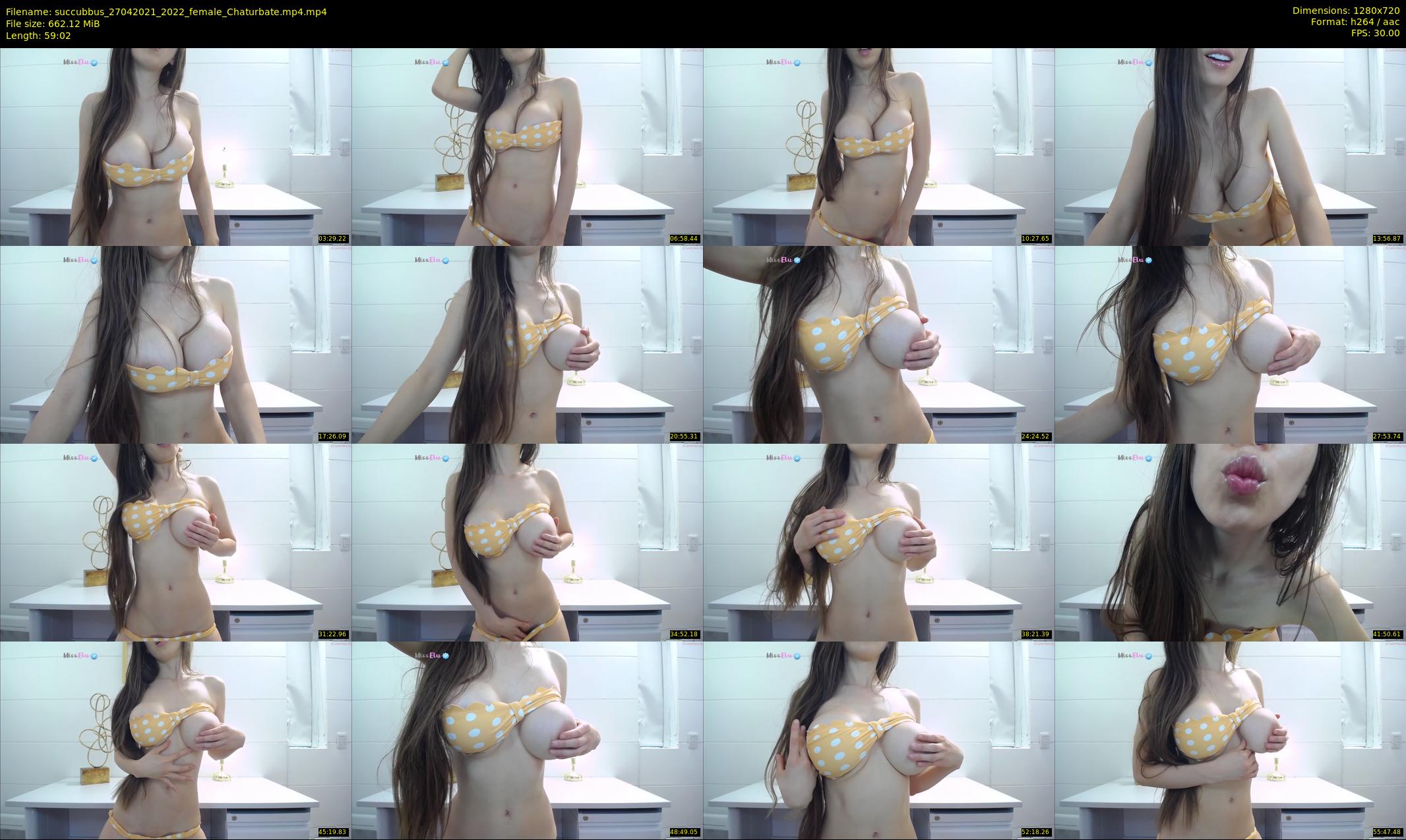 succubbus — 60 minute Chaturbate female cam show recording, 720p, Apr 27, 2021