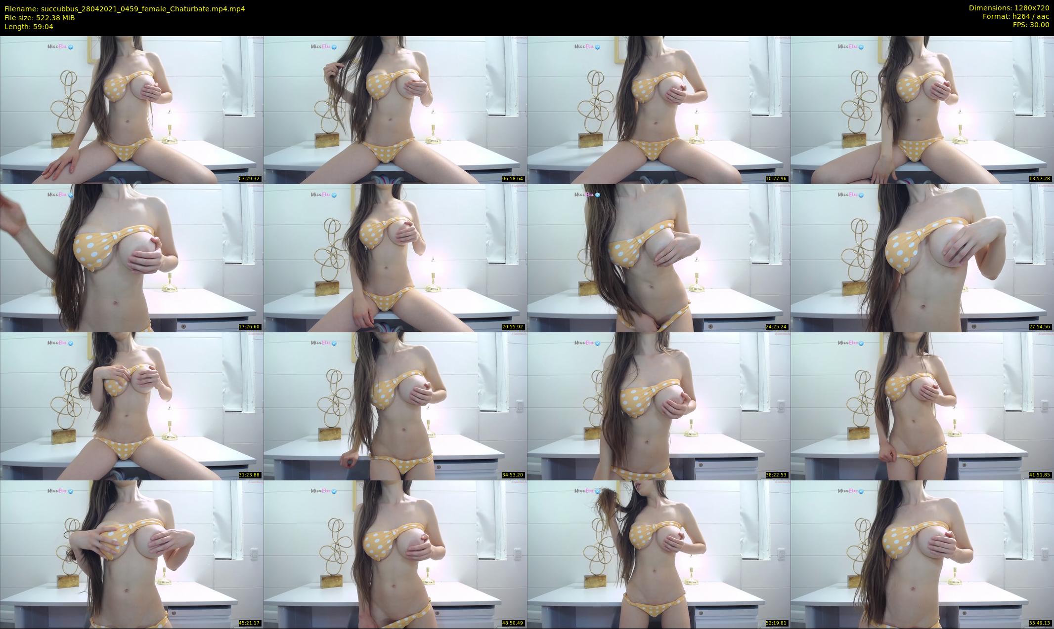 succubbus — 60 minute Chaturbate female cam show recording, 720p, Apr 28, 2021
