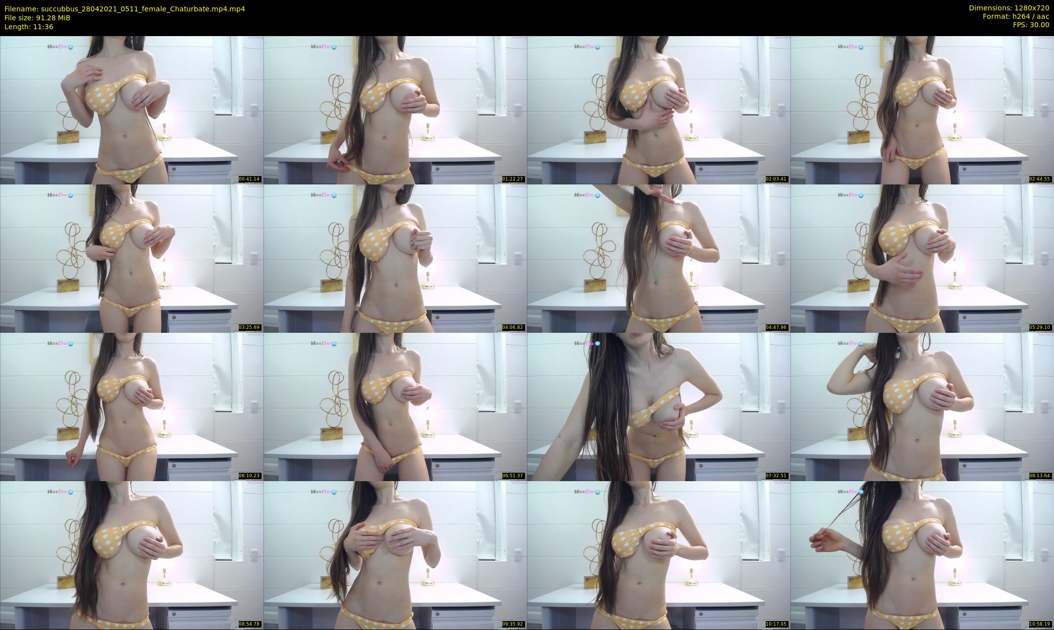 succubbus — 12 minute Chaturbate female cam show recording, 720p, Apr 28, 2021