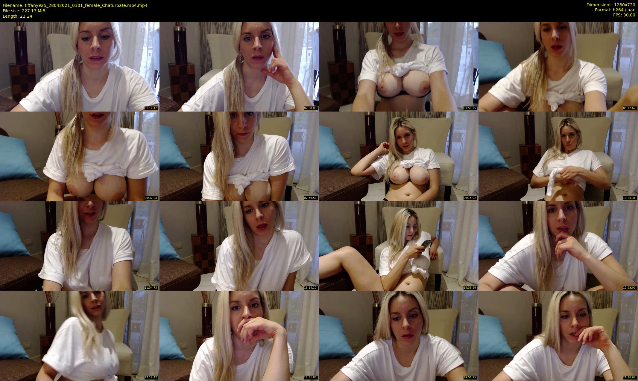 tiffany925 — 23 minute Chaturbate female cam show recording, 720p, Apr 28, 2021