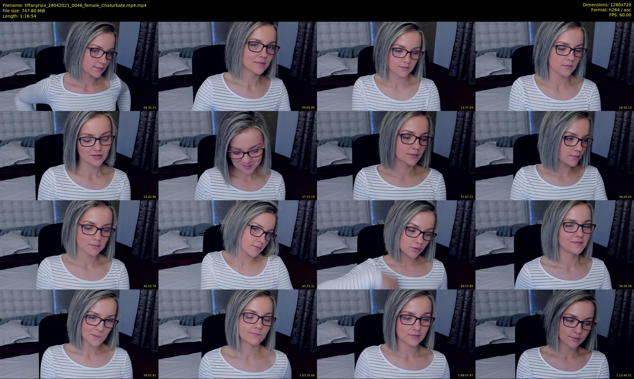 tiffanyriox — 77 minute Chaturbate female cam show recording, 720p, Apr 28, 2021