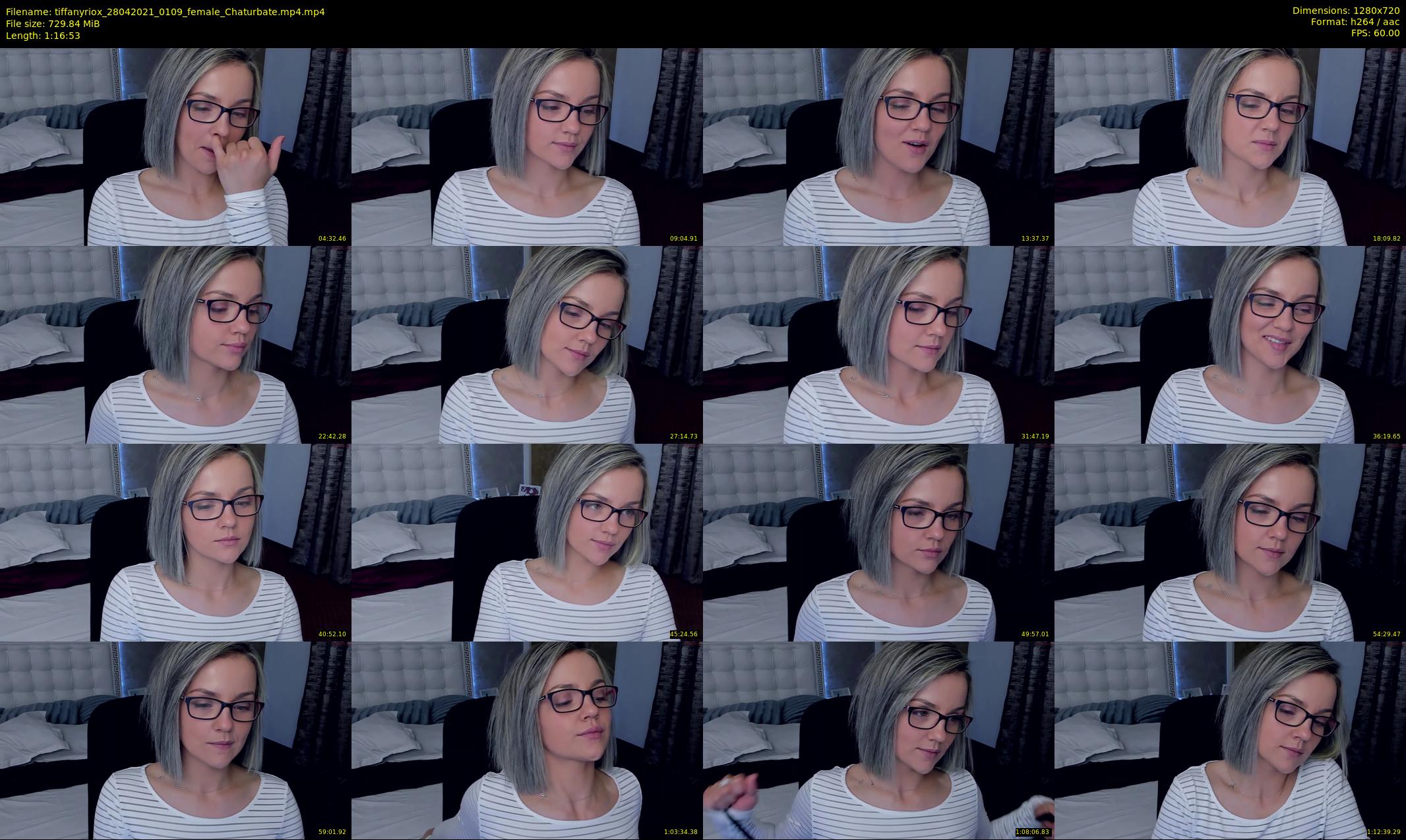 tiffanyriox — 77 minute Chaturbate female cam show recording, 720p, Apr 28, 2021
