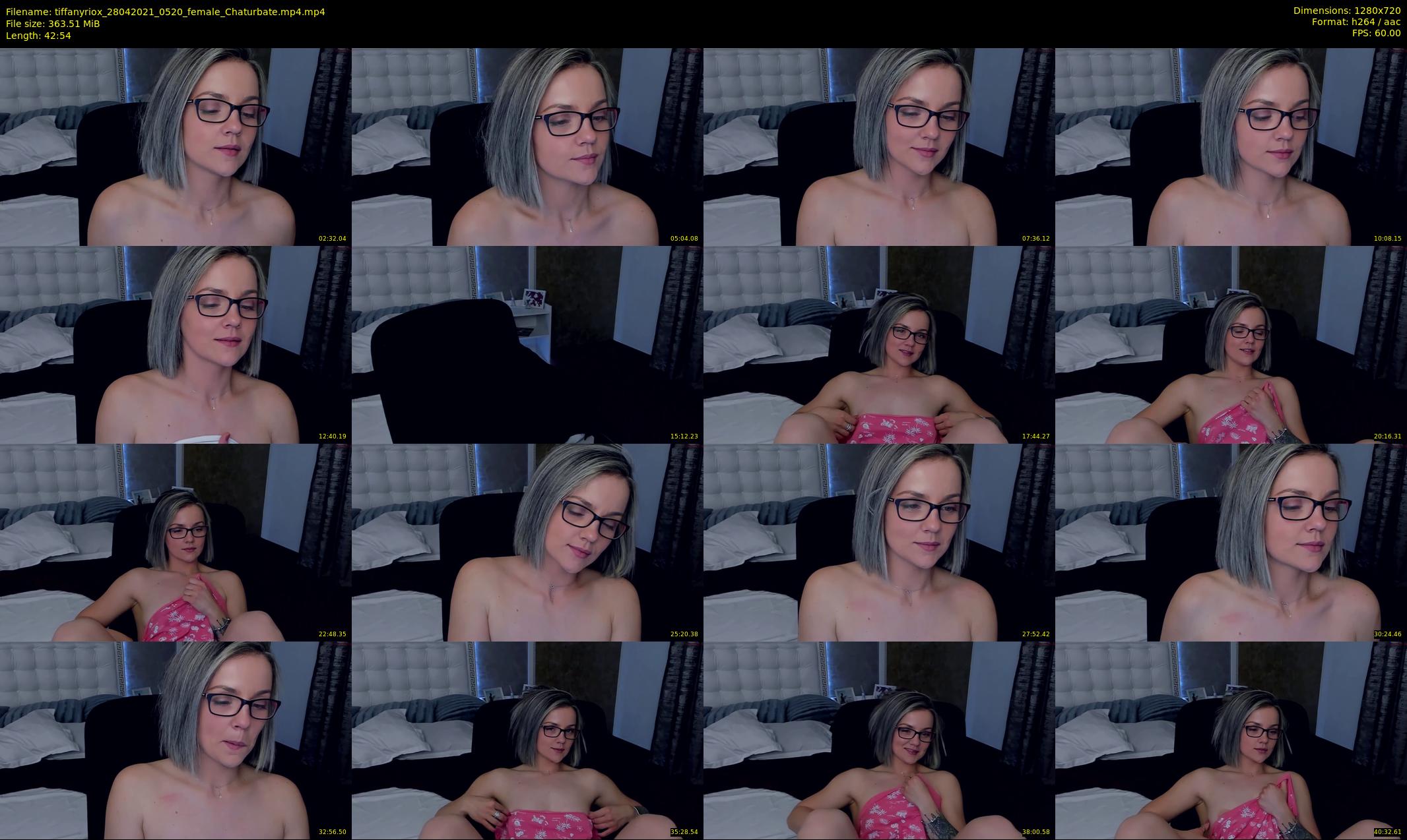 tiffanyriox — 43 minute Chaturbate female cam show recording, 720p, Apr 28, 2021
