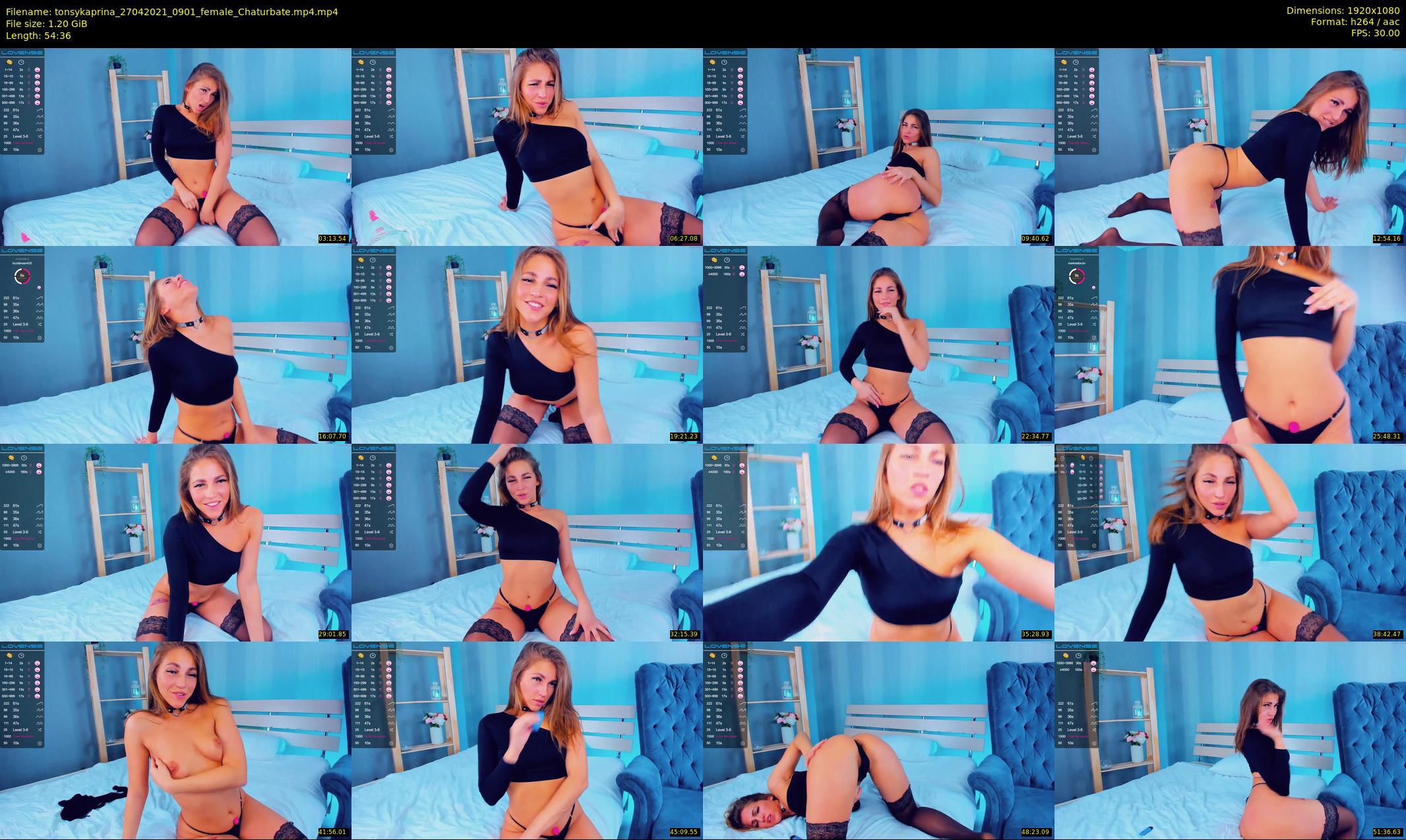 tonsykaprina — 55 minute Chaturbate couple cam show recording, 1080p, Apr 27, 2021