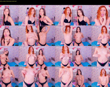 unicorngirls — 5 minute Chaturbate couple cam show recording, 1080p, Apr 27, 2021