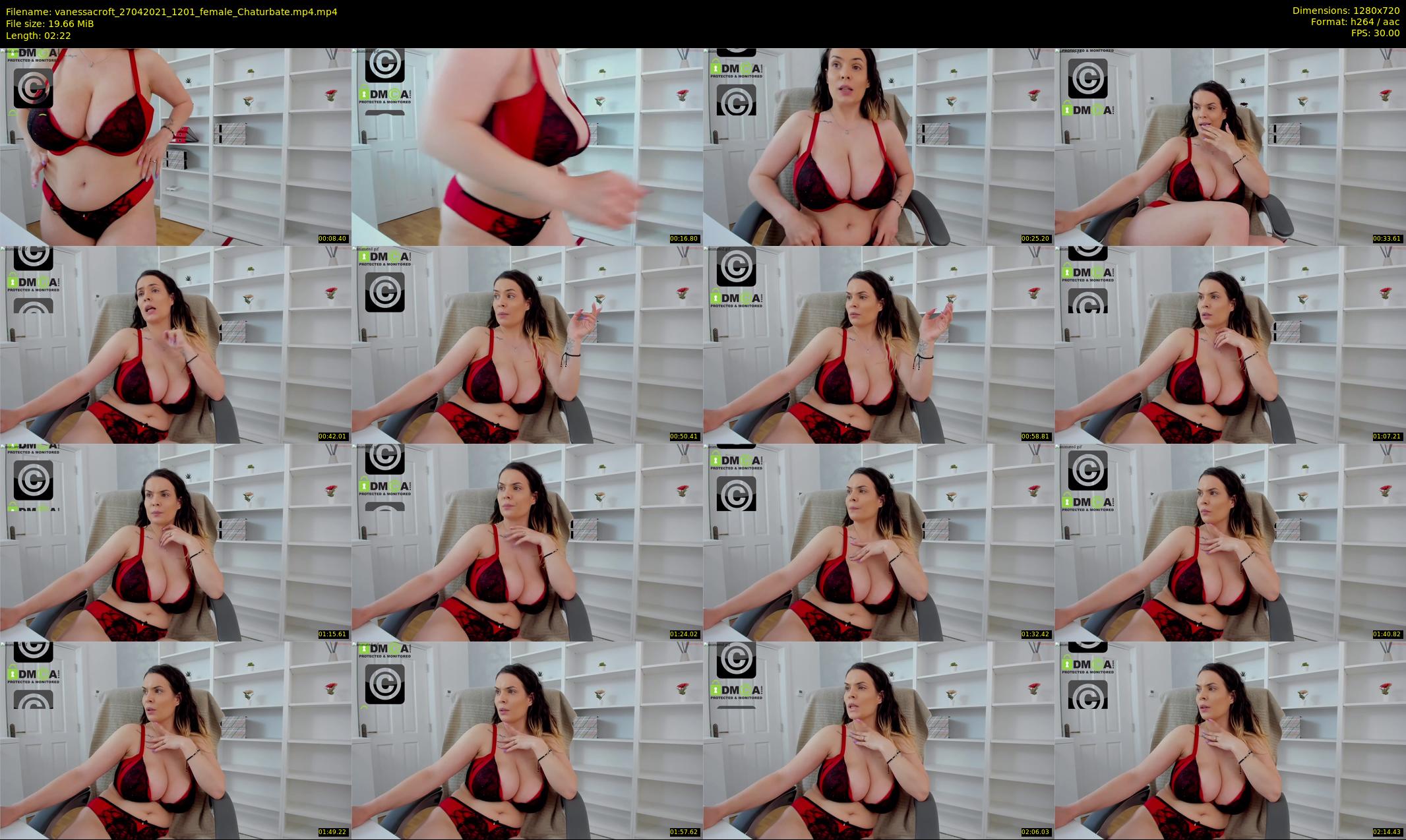 vanessacroft — 3 minute Chaturbate female cam show recording, 720p, Apr 27, 2021