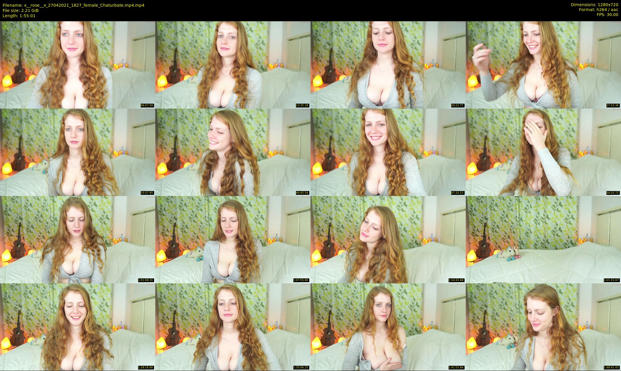 x__rose__x — 116 minute Chaturbate female cam show recording, 720p, Apr 27, 2021