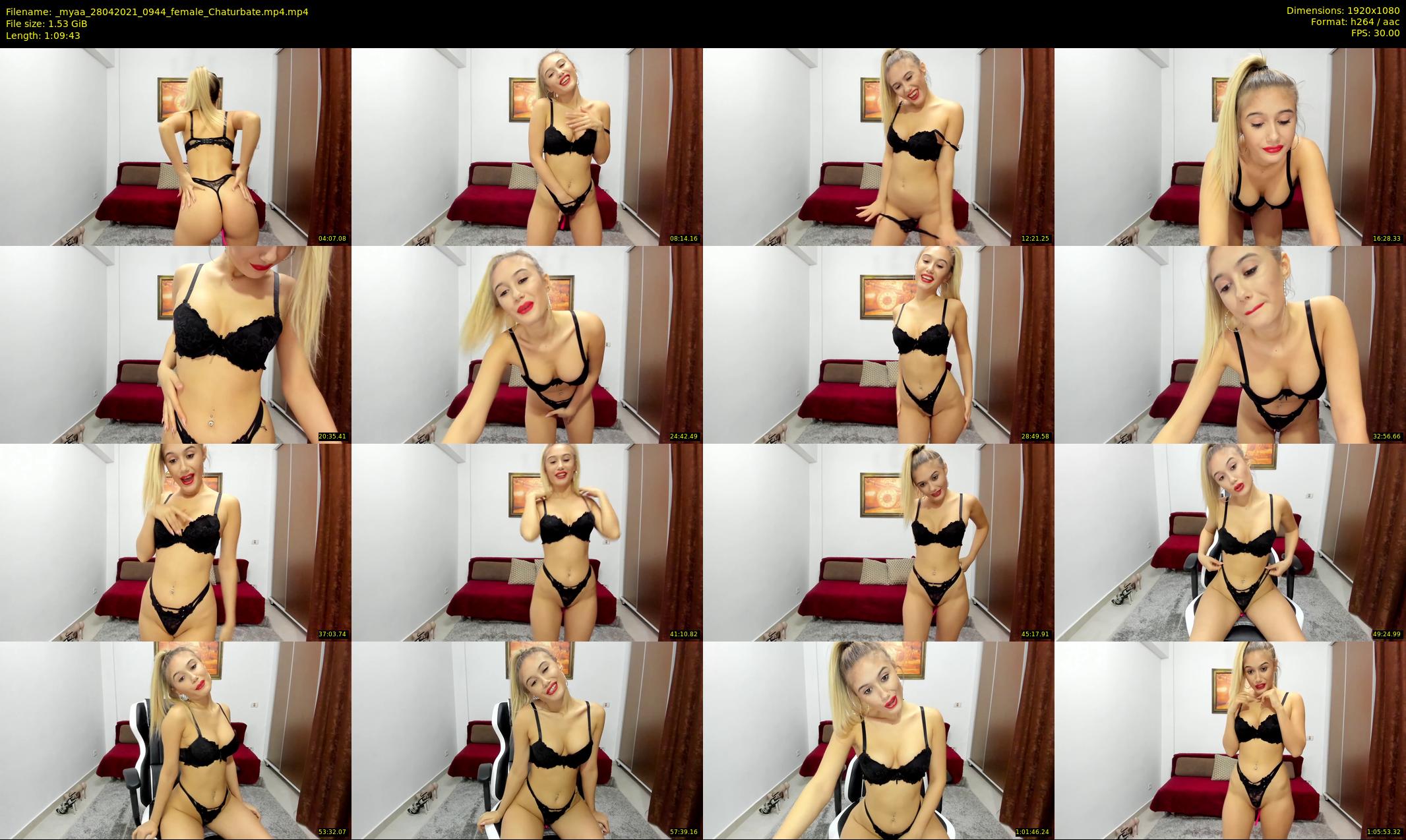 _myaa — 70 minute Chaturbate female cam show recording, 1080p, Apr 28, 2021