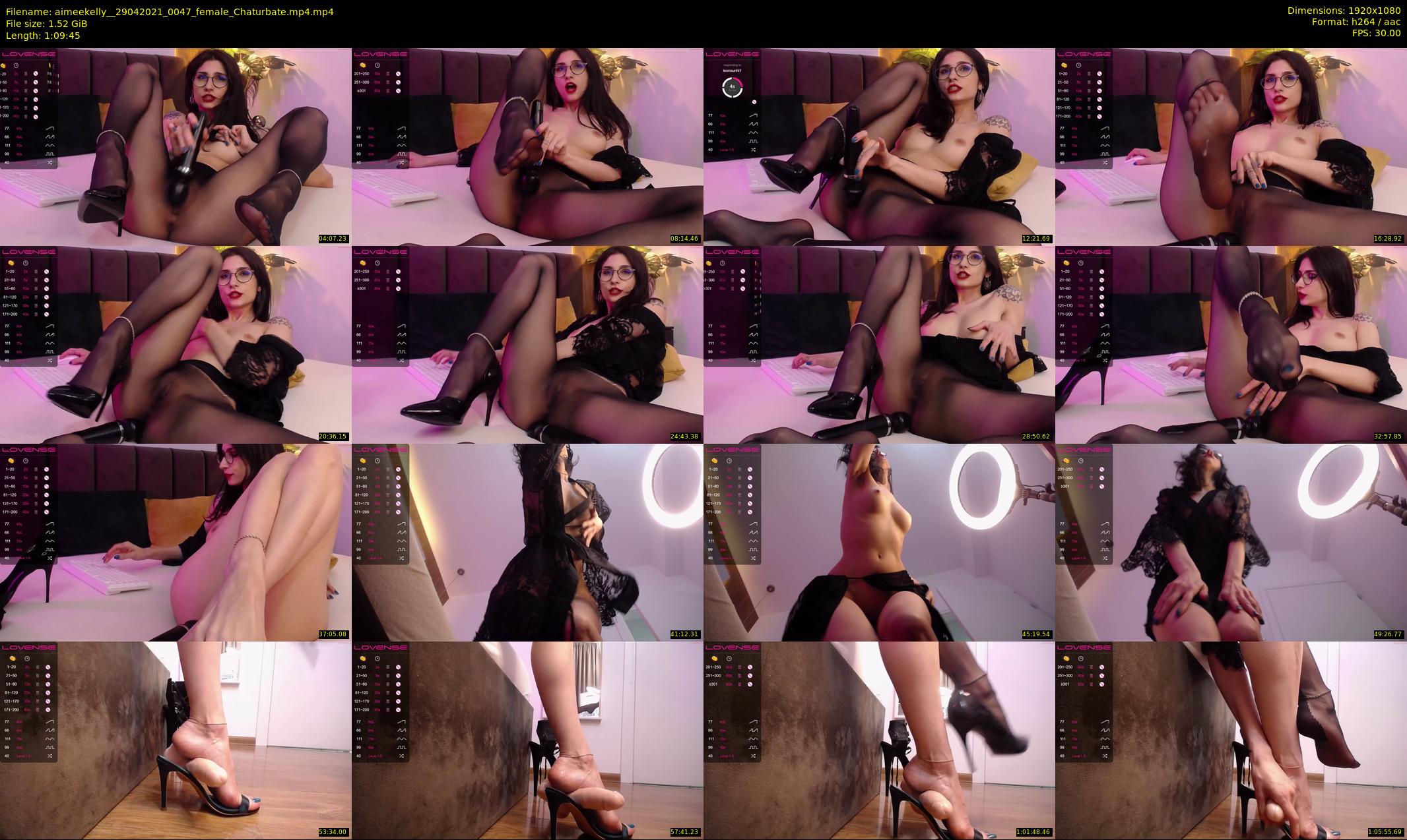 aimeekelly_ — 70 minute Chaturbate female cam show recording, 1080p, Apr 29, 2021