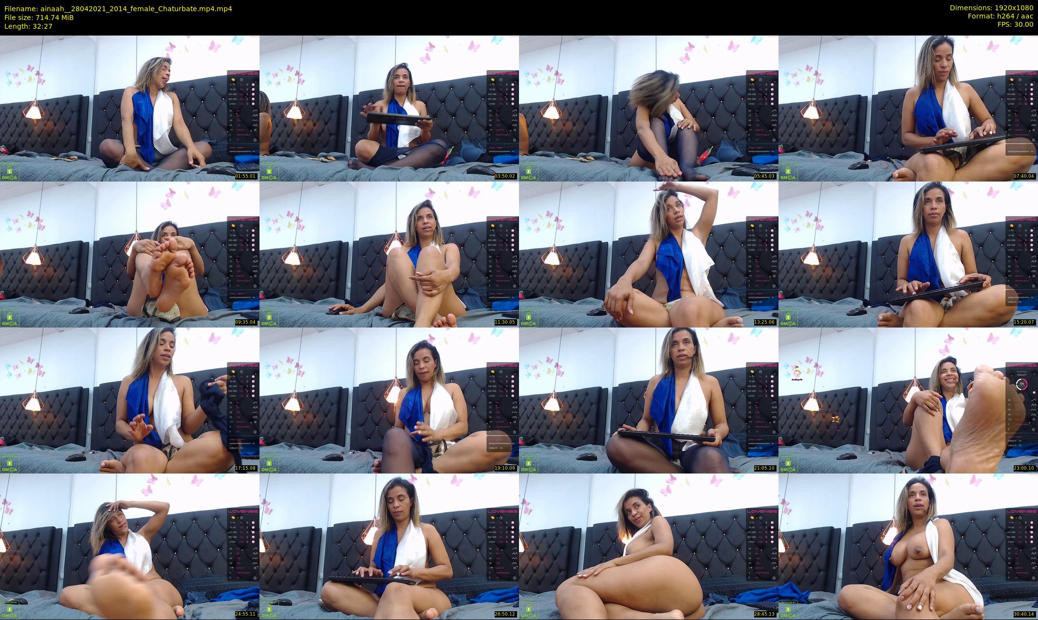 ainaah_ — 33 minute Chaturbate female cam show recording, 1080p, Apr 28, 2021
