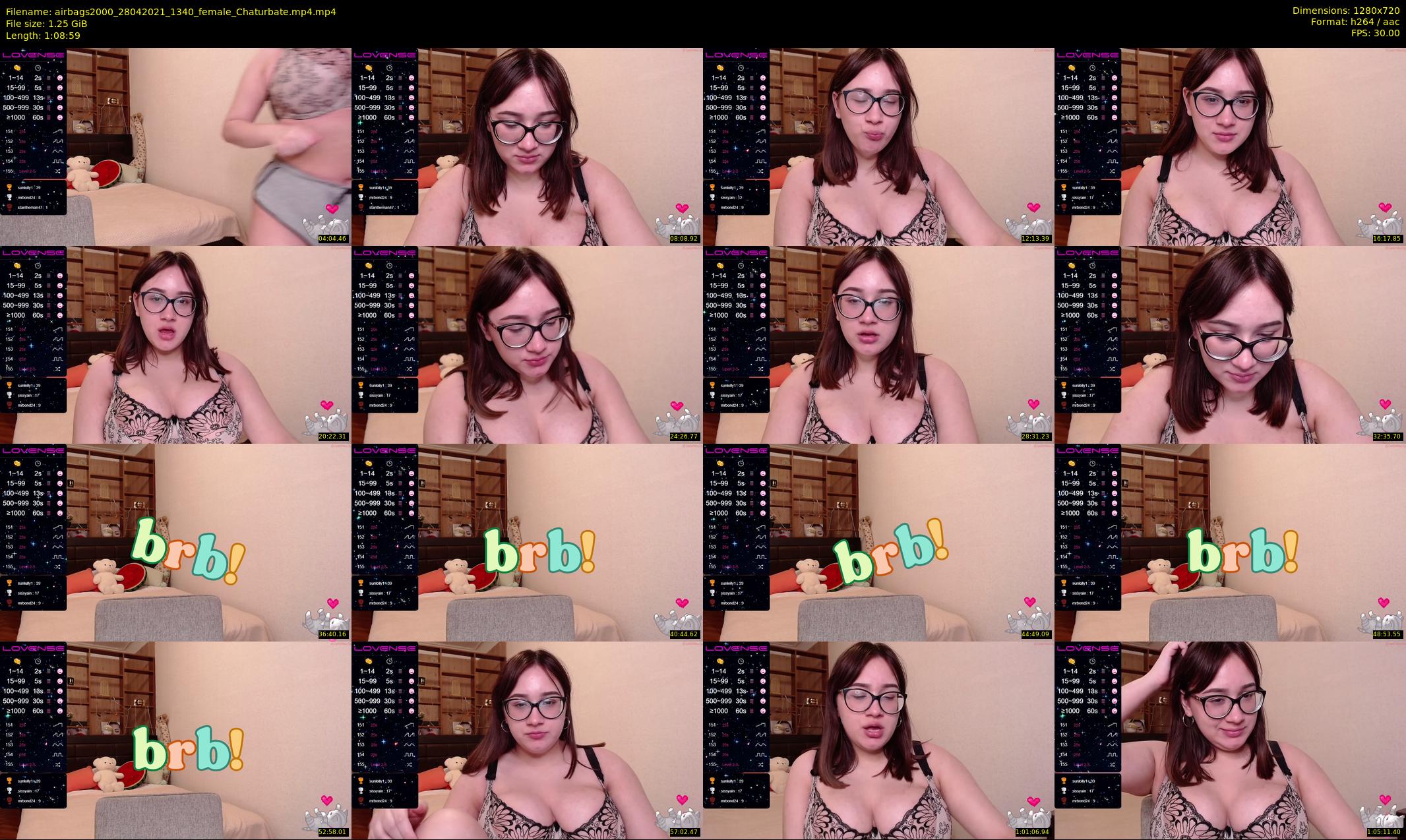 airbags2000 — 69 minute Chaturbate female cam show recording, 720p, Apr 28, 2021