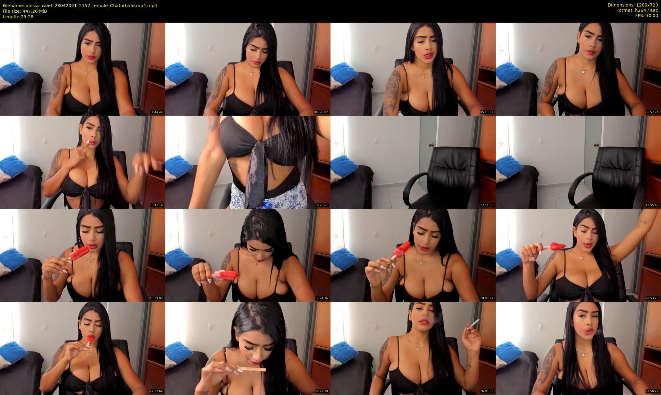 alessa_weet — 30 minute Chaturbate female cam show recording, 720p, Apr 28, 2021