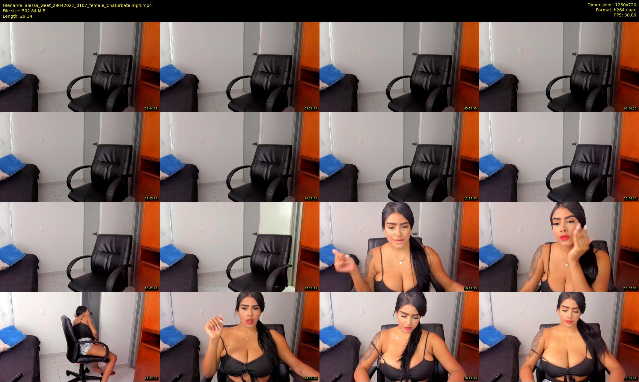 alessa_weet — 30 minute Chaturbate female cam show recording, 720p, Apr 29, 2021