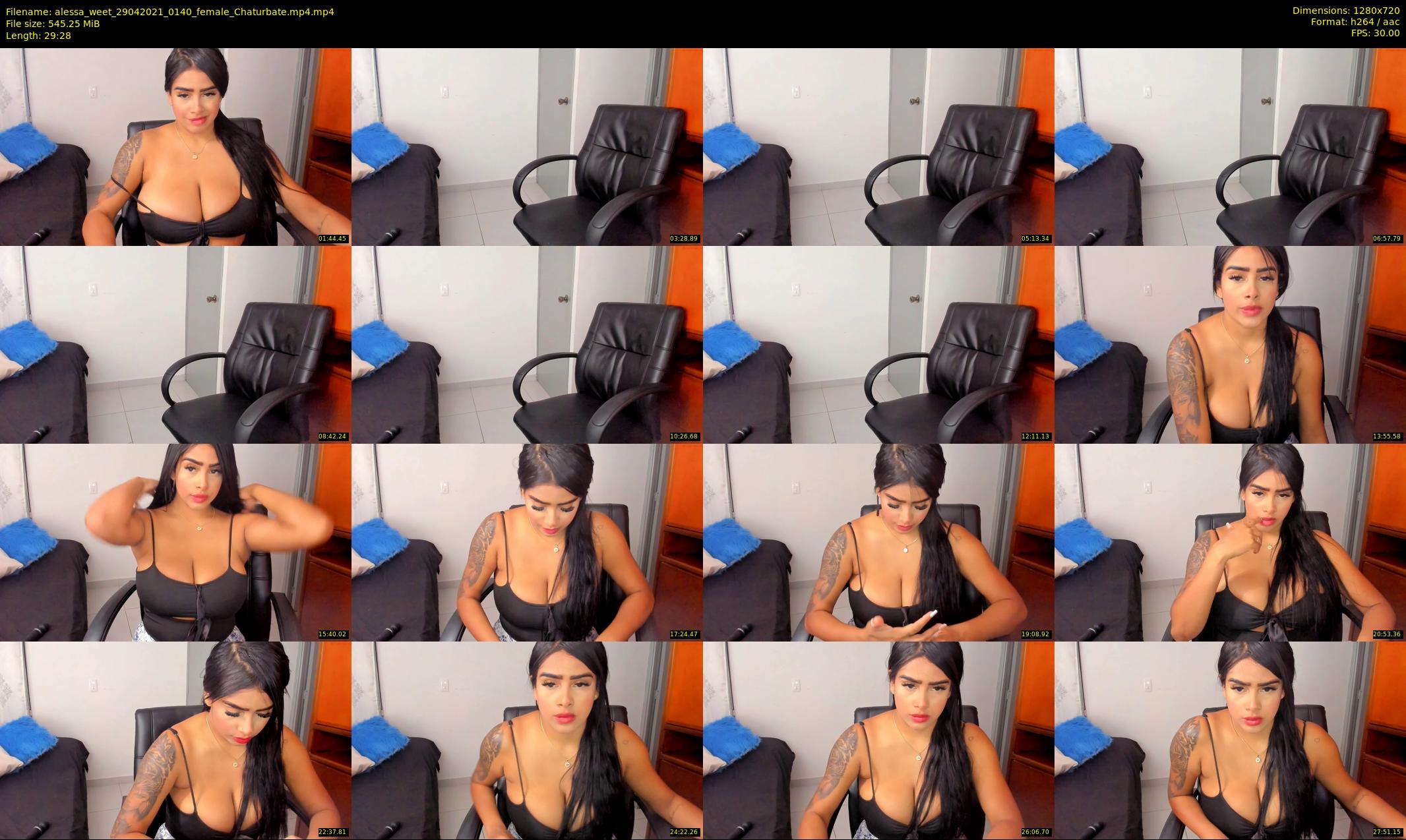alessa_weet — 30 minute Chaturbate female cam show recording, 720p, Apr 29, 2021