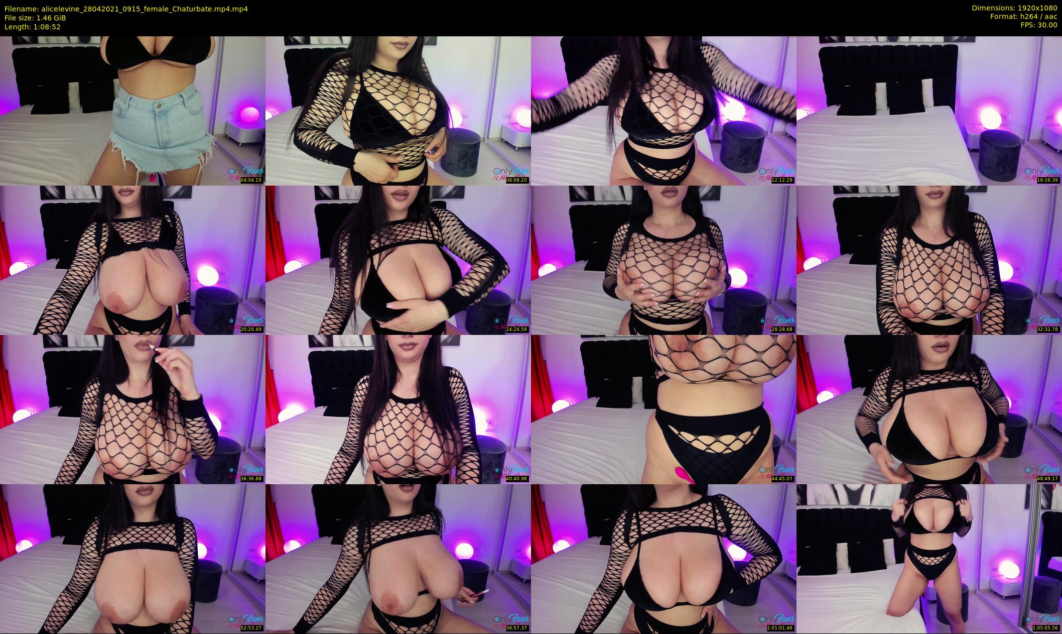 alicelevine — 69 minute Chaturbate female cam show recording, 1080p, Apr 28, 2021