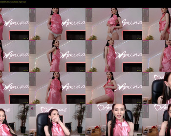 aminawong — 15 minute Chaturbate female cam show recording, 720p, Apr 29, 2021