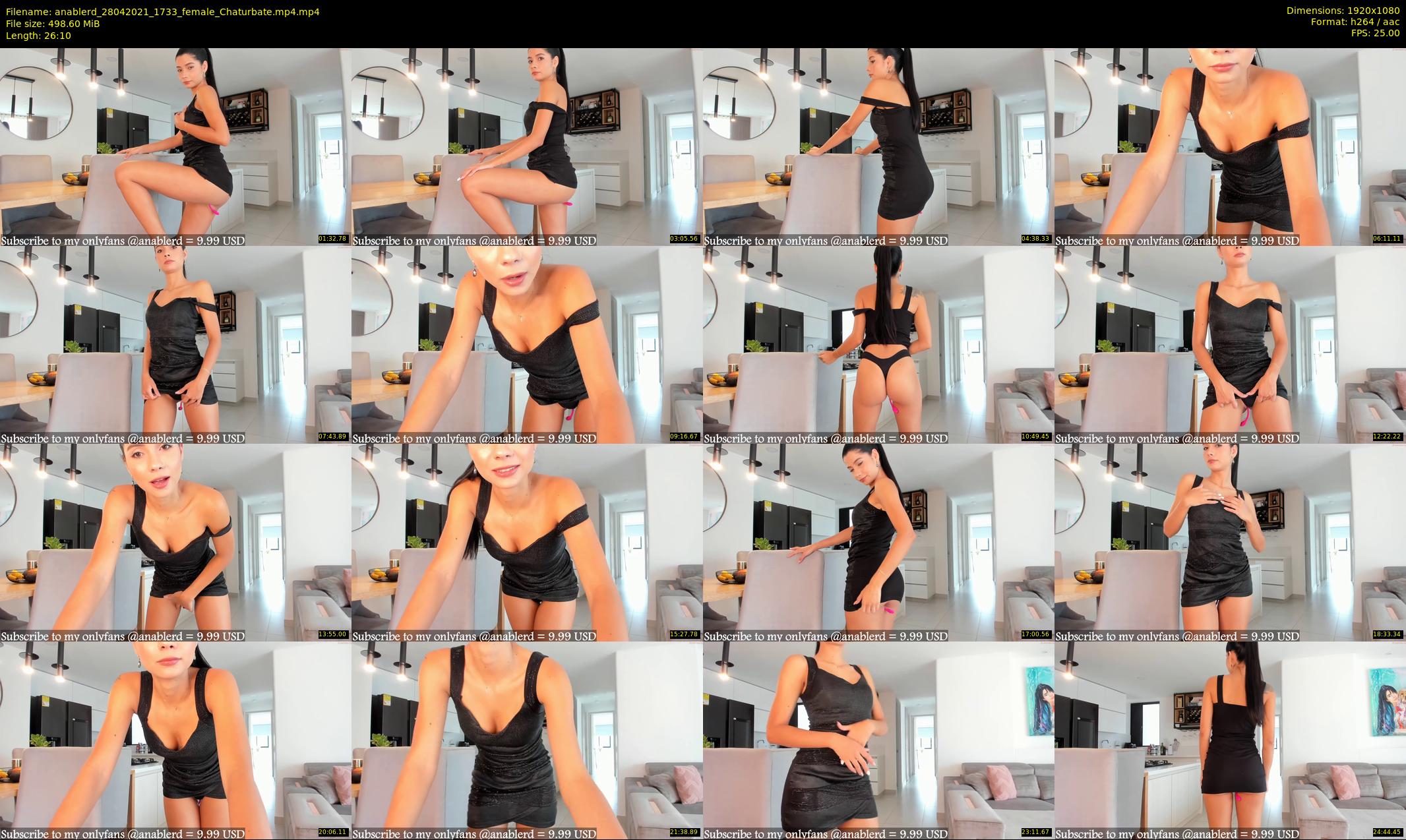 anablerd — 27 minute Chaturbate female cam show recording, 1080p, Apr 28, 2021