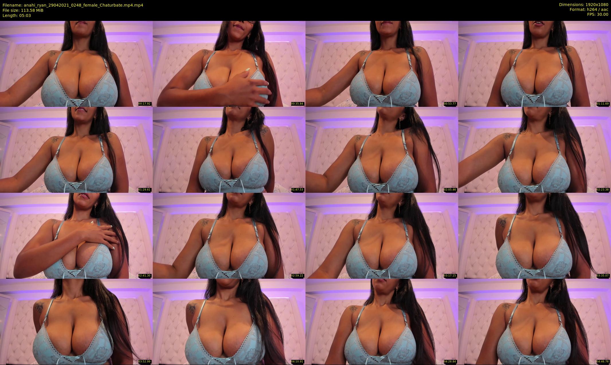 anahi_ryan — 6 minute Chaturbate female cam show recording, 1080p, Apr 29, 2021