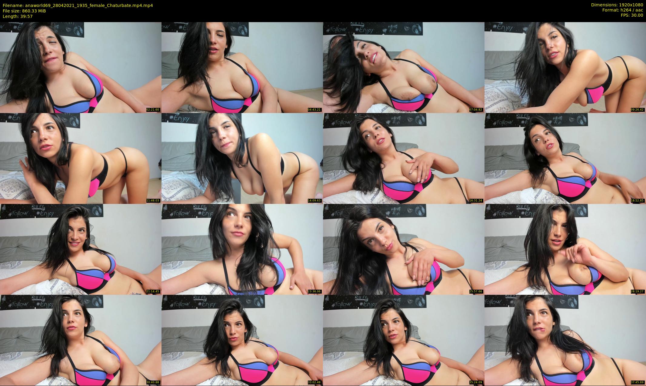 anaworld69 — 40 minute Chaturbate female cam show recording, 1080p, Apr 28, 2021