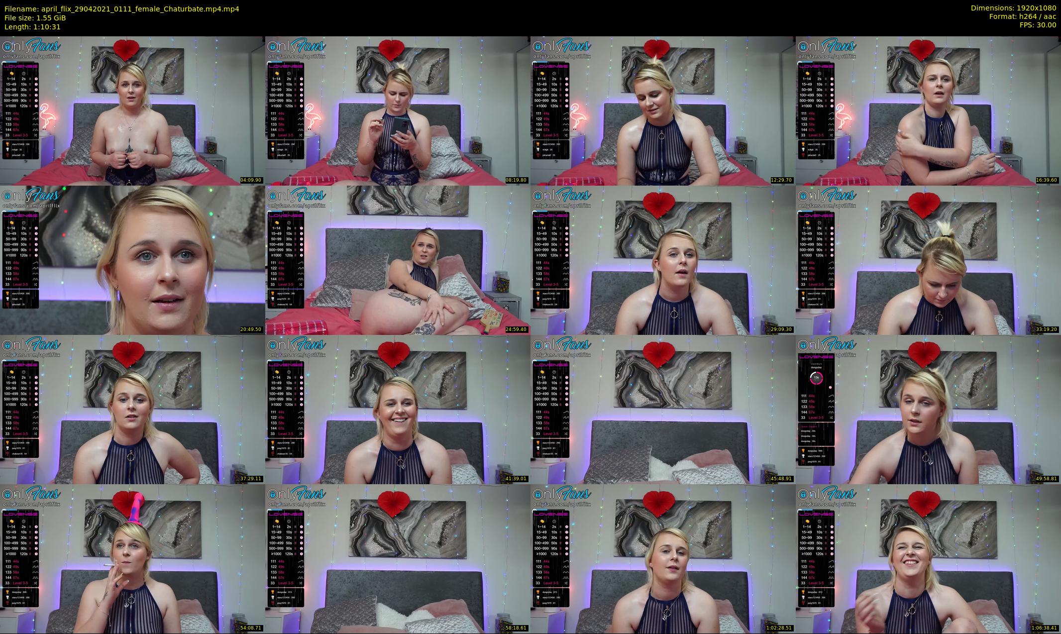 april_flix — 71 minute Chaturbate female cam show recording, 1080p, Apr 29, 2021