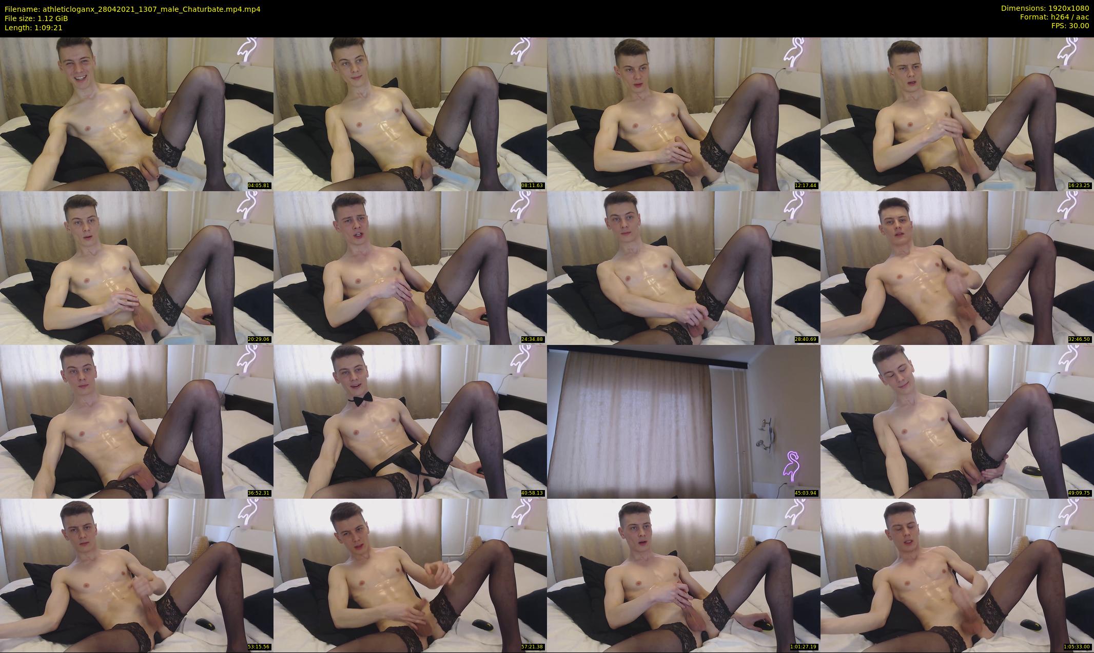 athleticloganx — 70 minute Chaturbate male cam show recording, 1080p, Apr 28, 2021